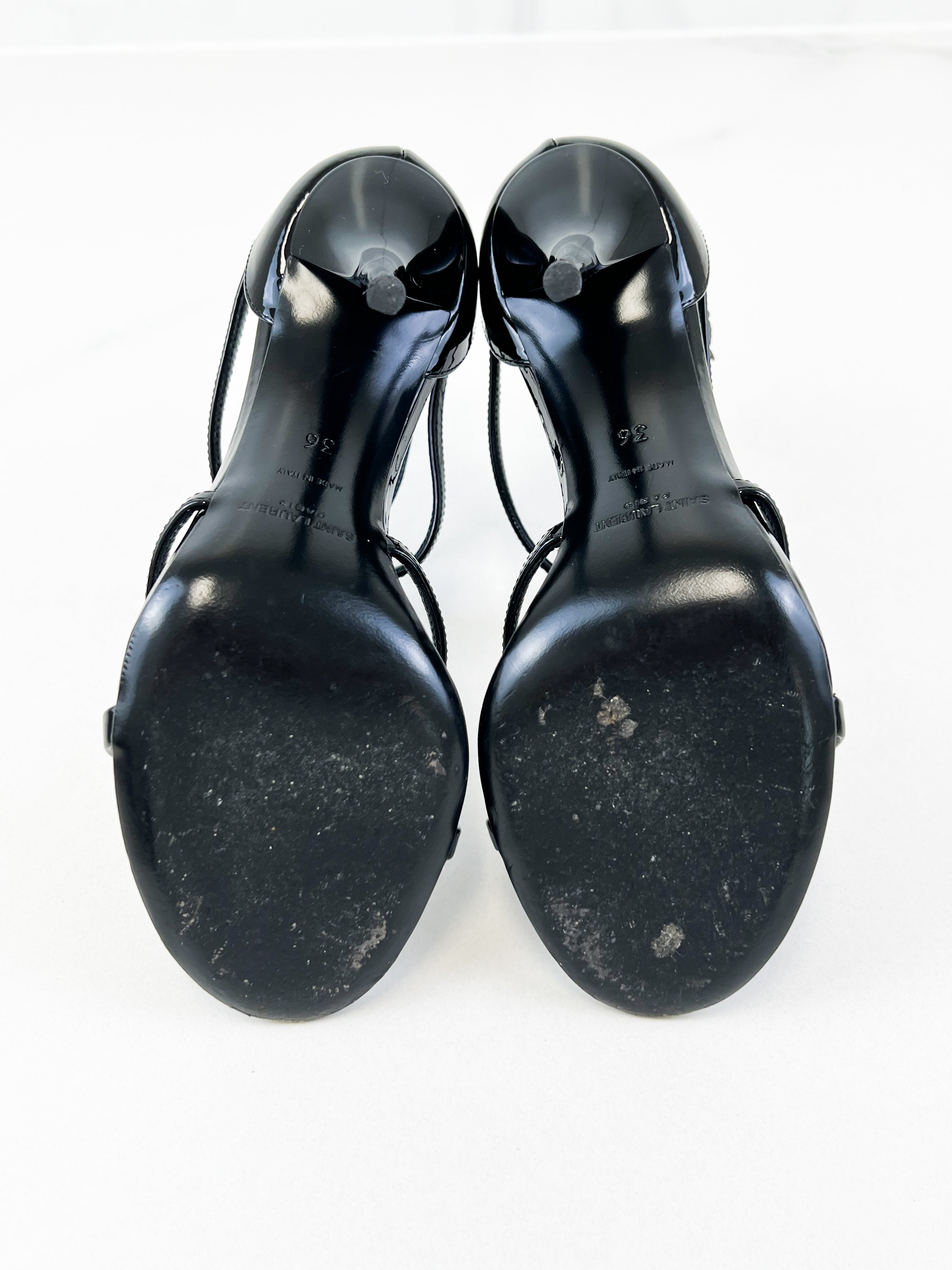 Saint Laurent Cassandra Sandal Size 36