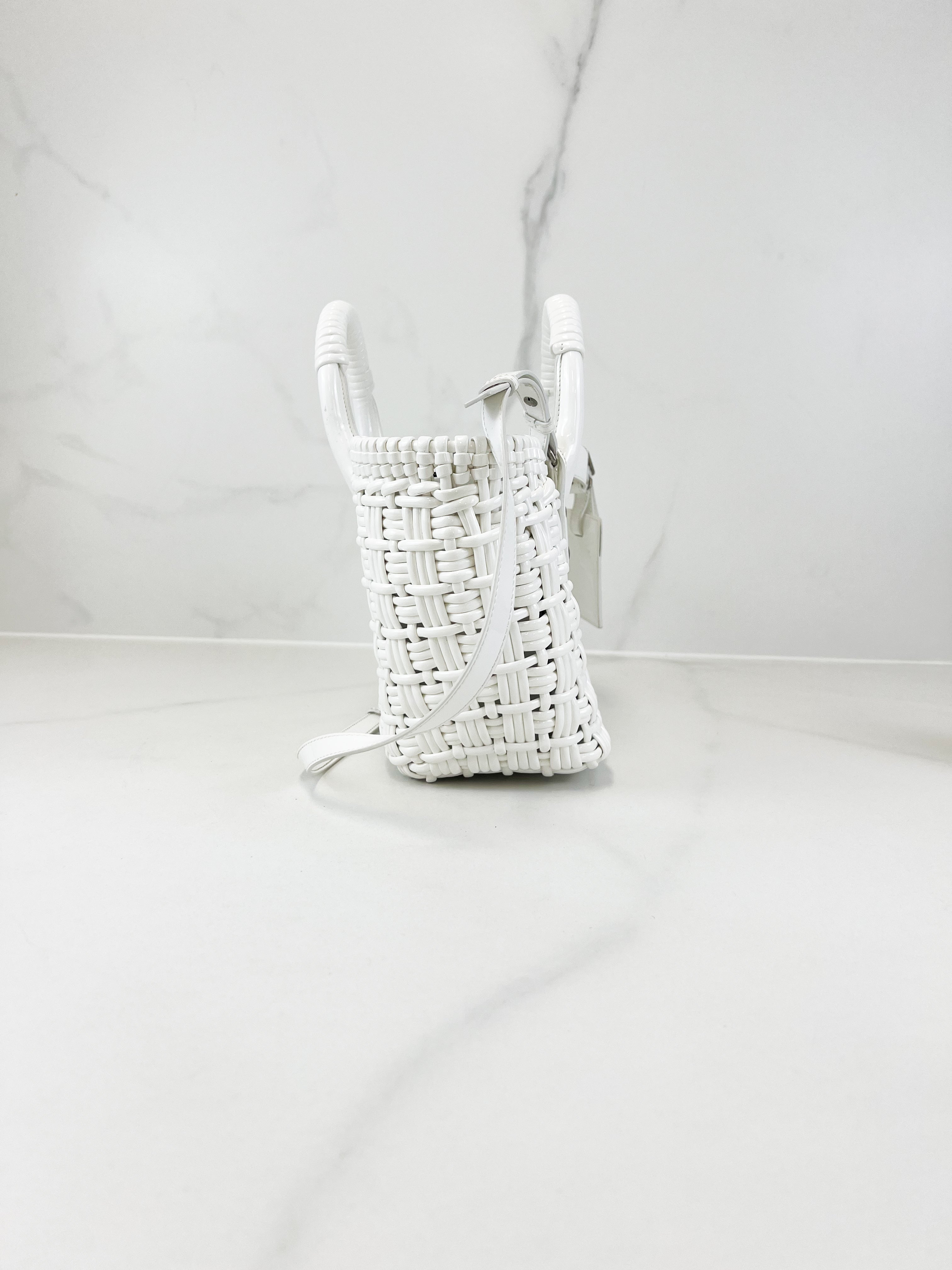 Balenciaga Woven Tote Bag