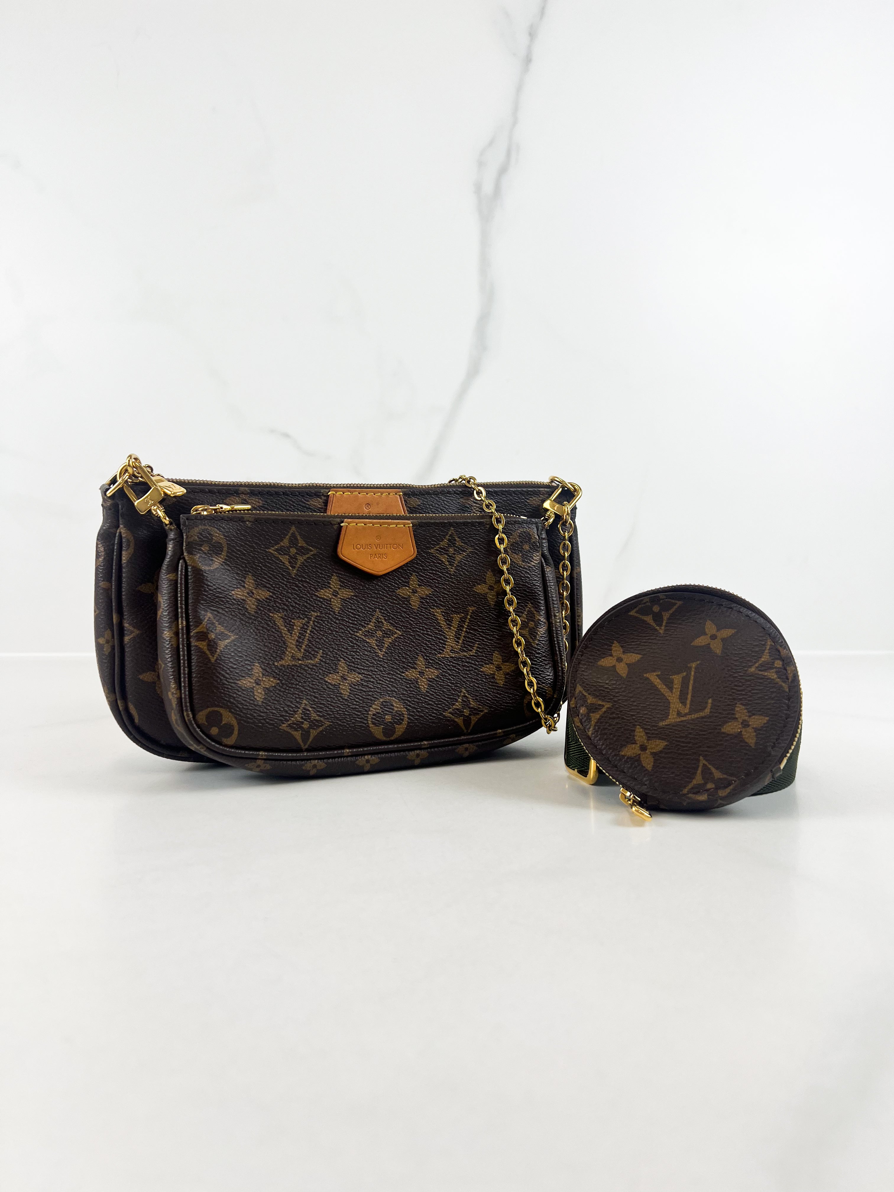 Louis Vuitton Multi Pochette Accessories in Khaki