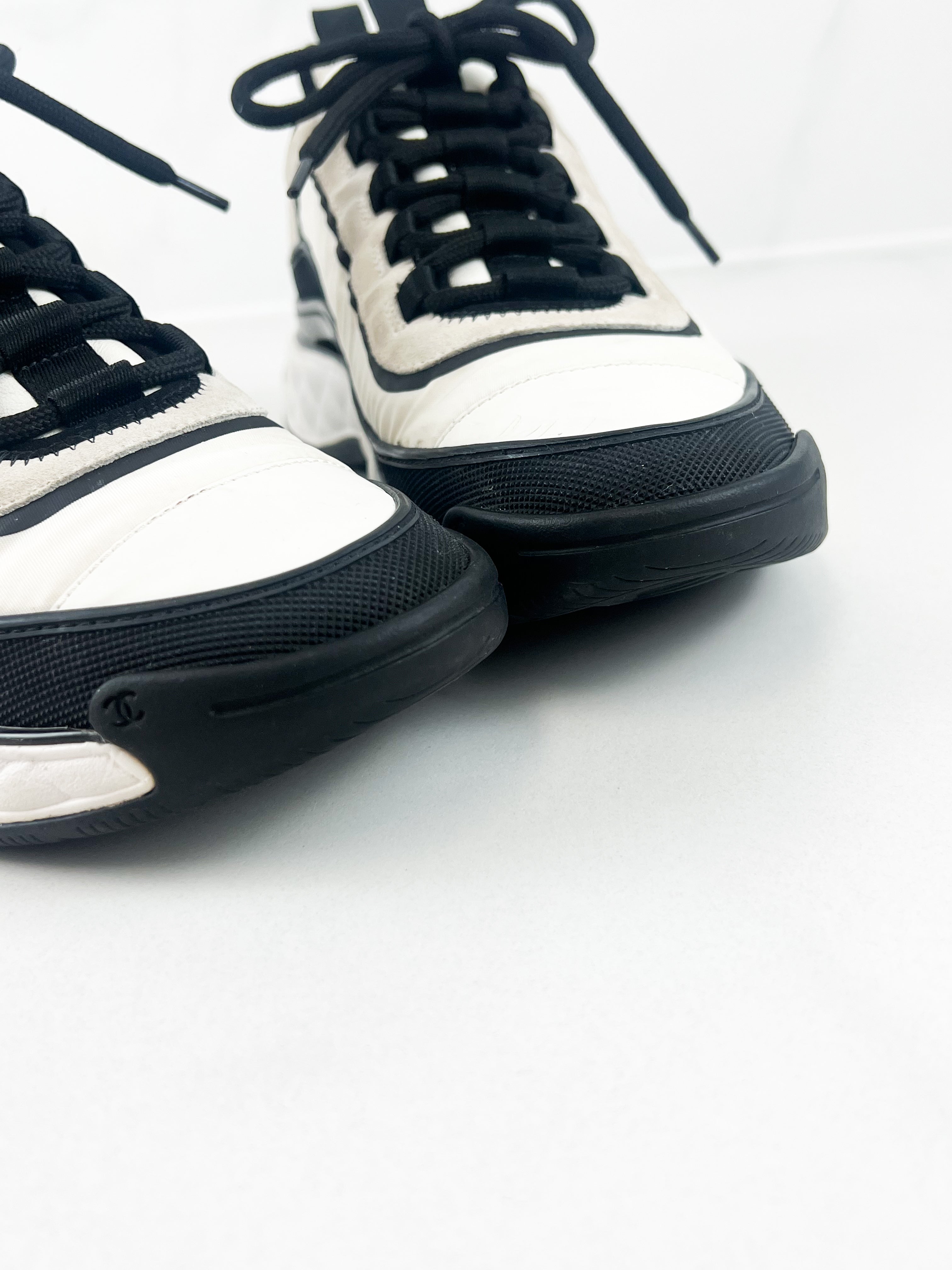 Chanel CC Logo Sneaker Size 39.5