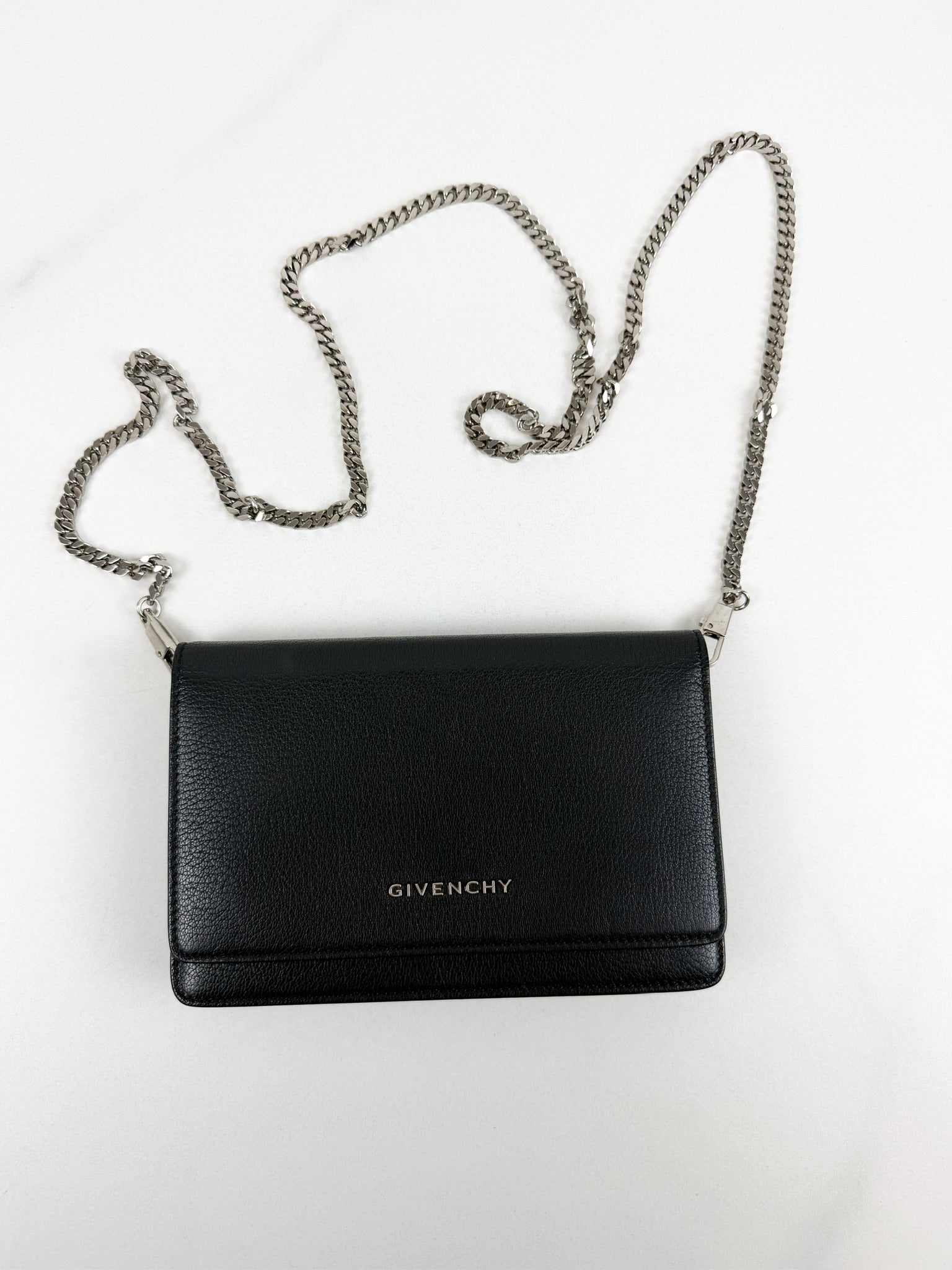 Givenchy Leather Wallet on Chain with SHW