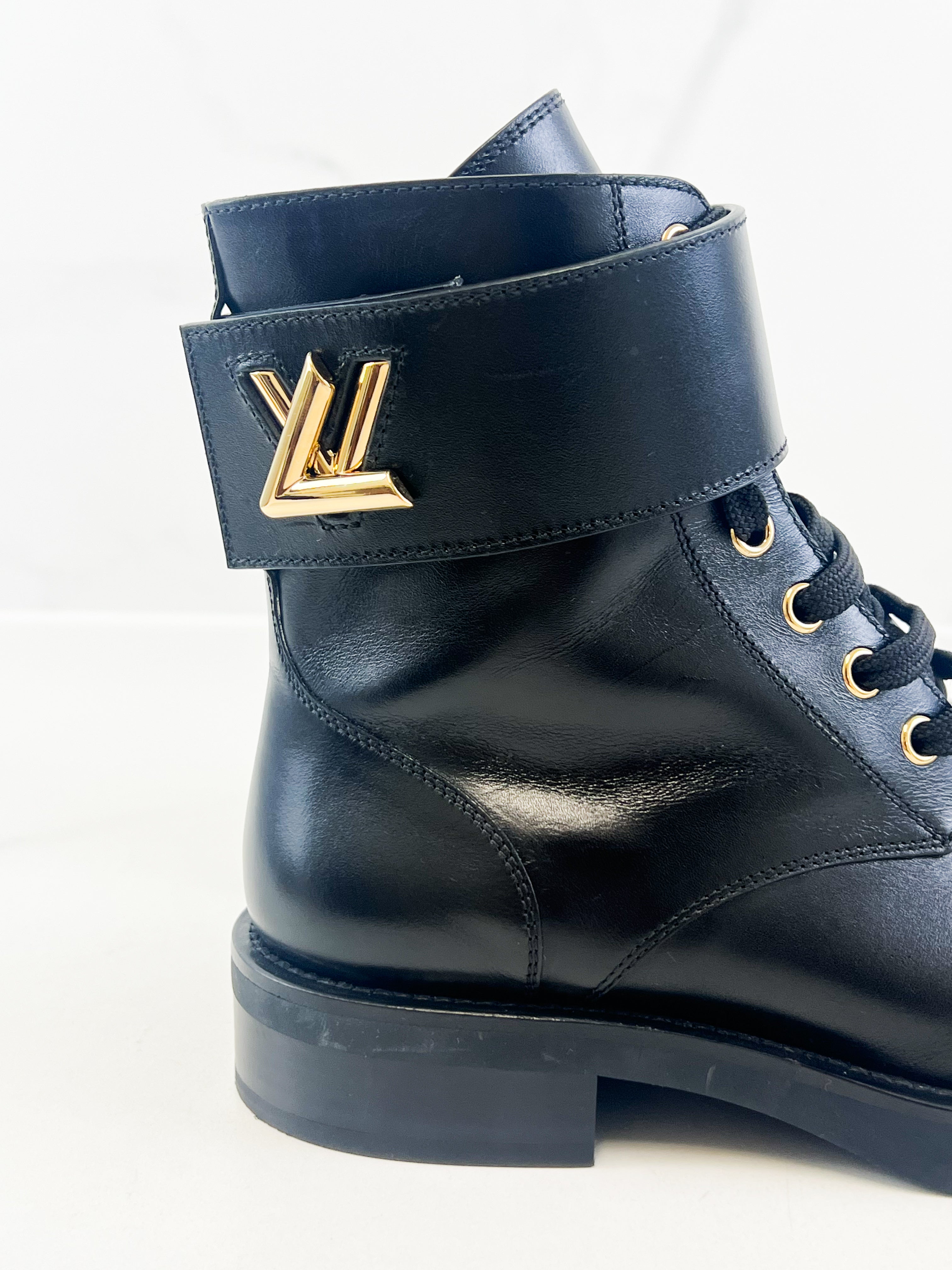 Louis Vuitton Wonderland Flat Ranger Boot Size 35.5
