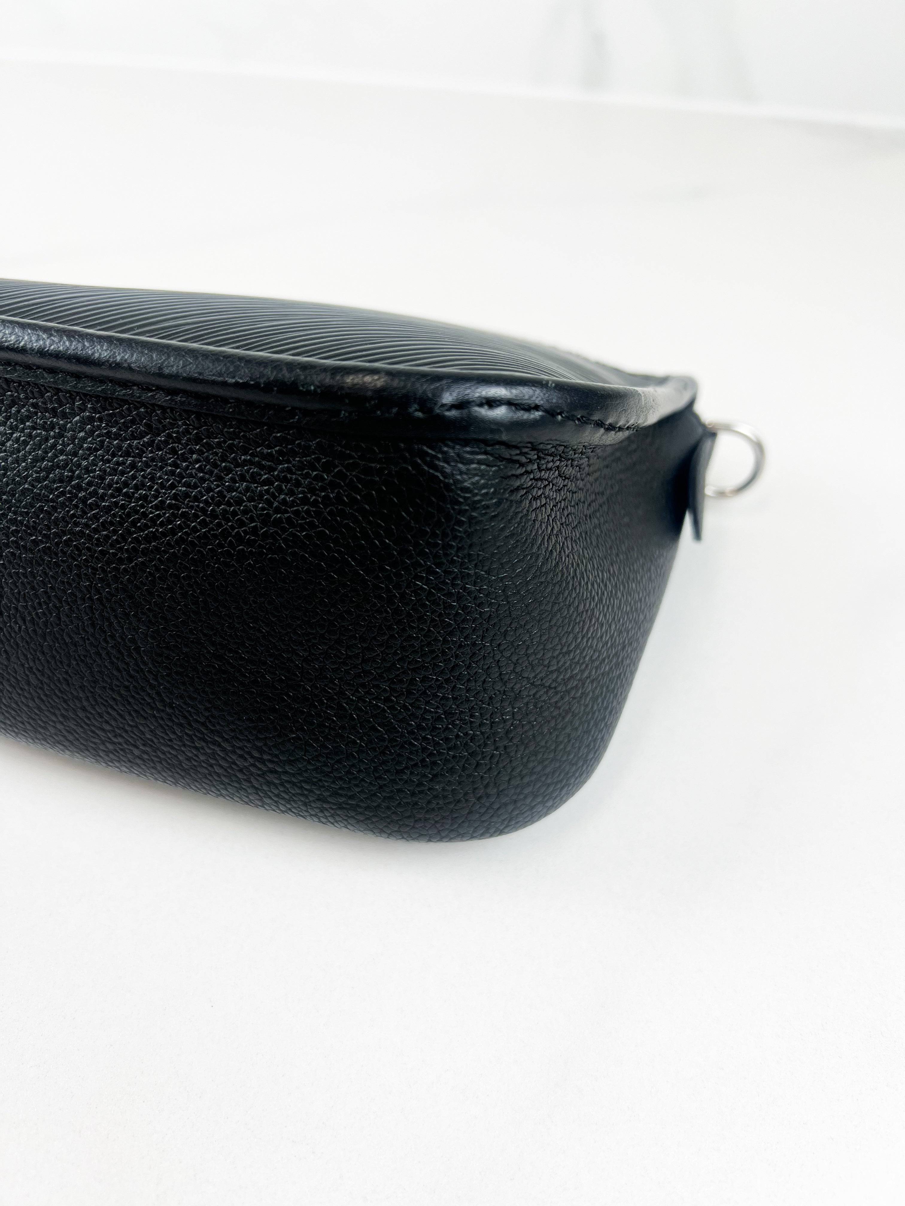 Louis Vuitton Buci Black Epi Leather