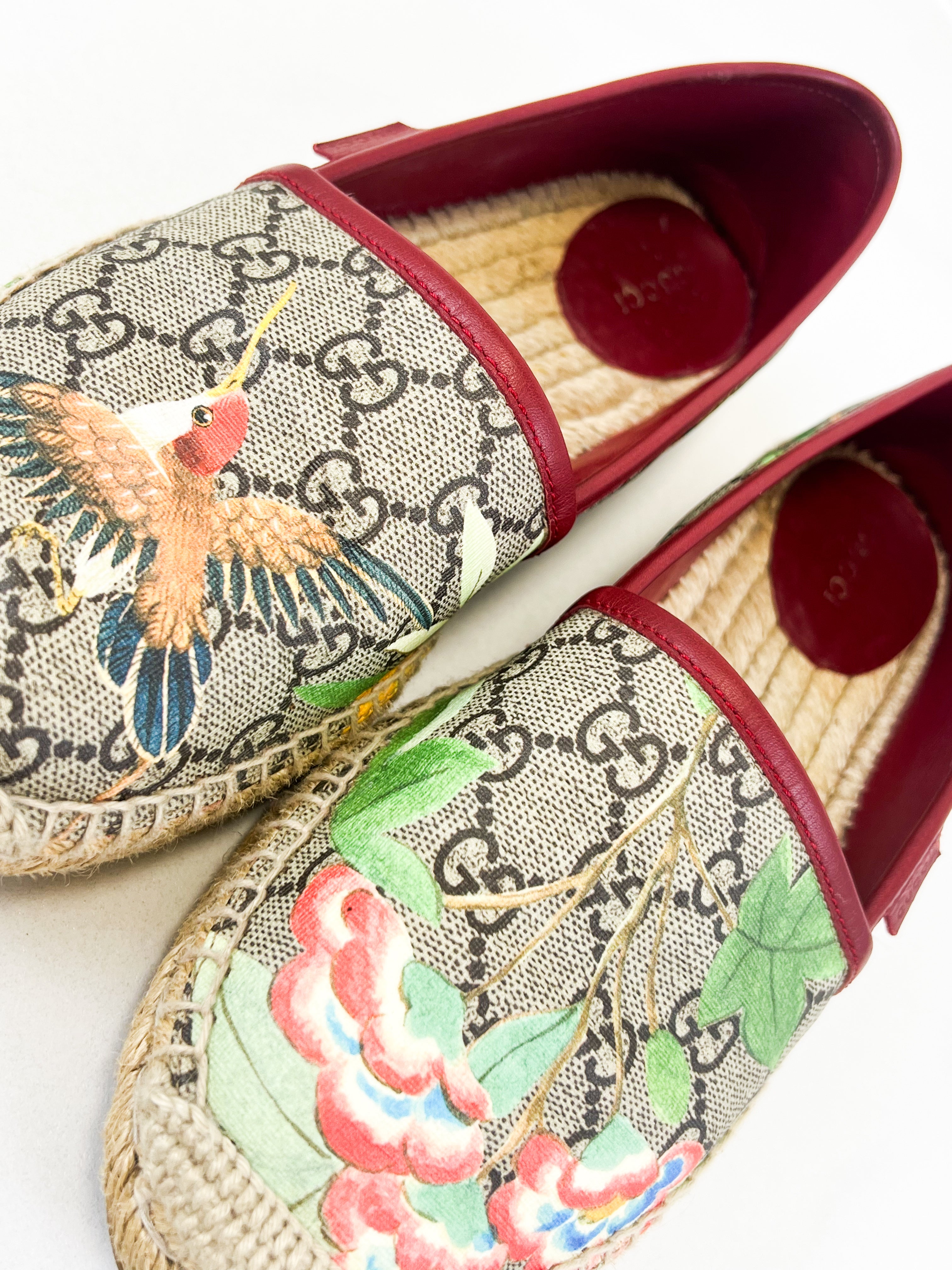 Gucci GG Espadrilles Size 38.5