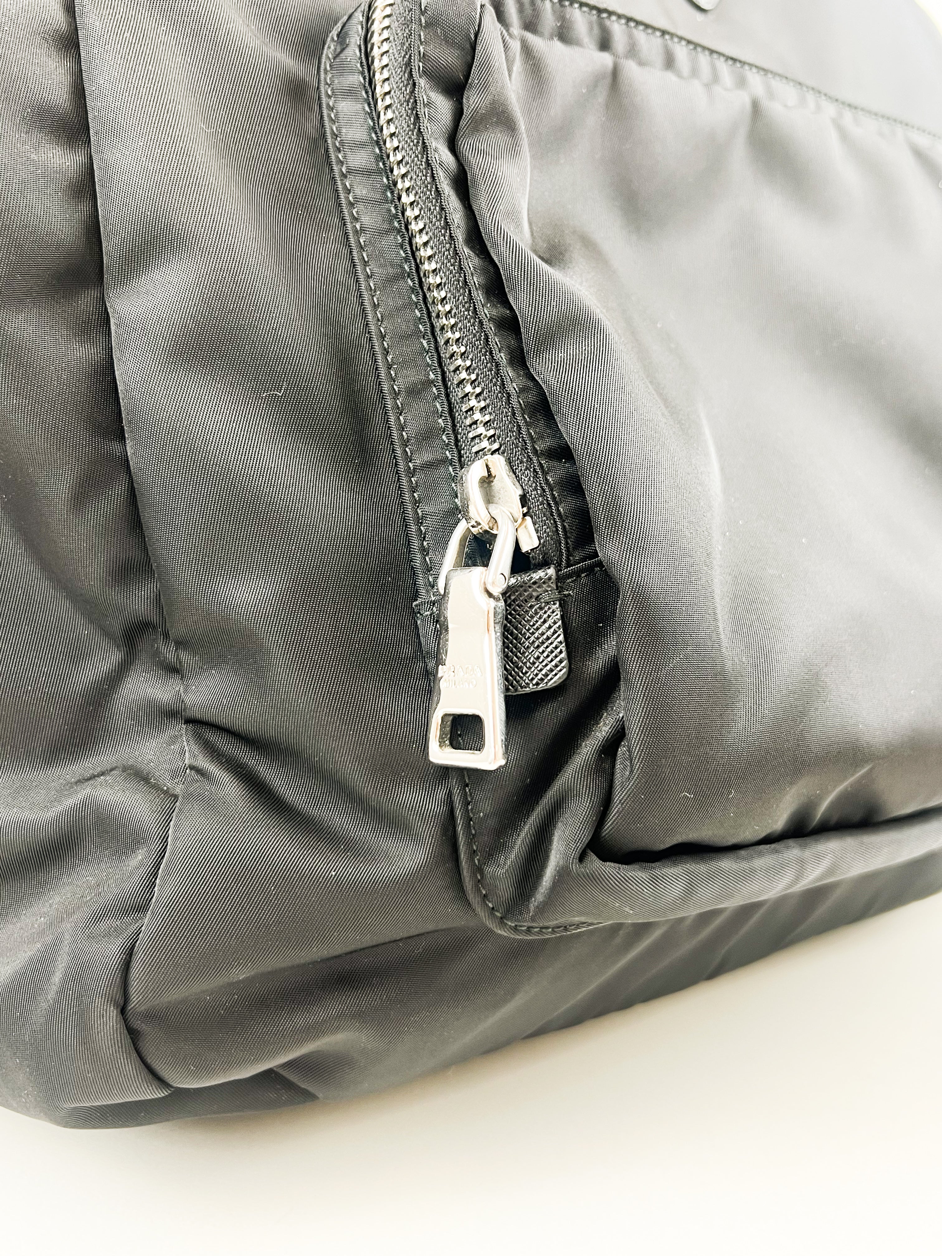 Prada Black Re-Nylon Baby Bag
