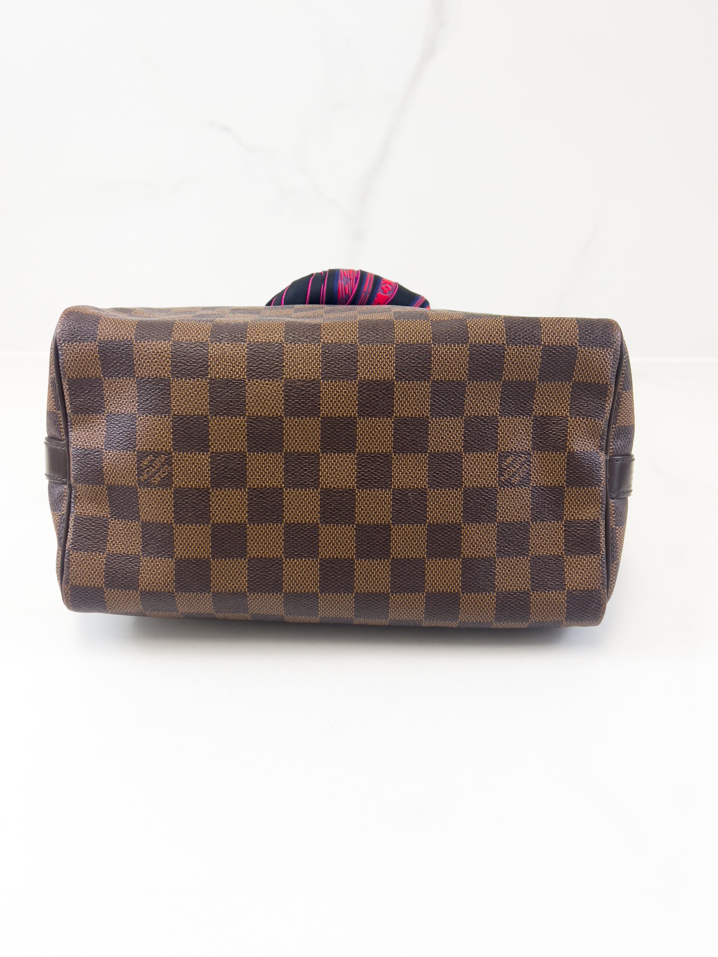 Louis Vuitton Speedy 25 Bandoulière Damier Ebene Canvas