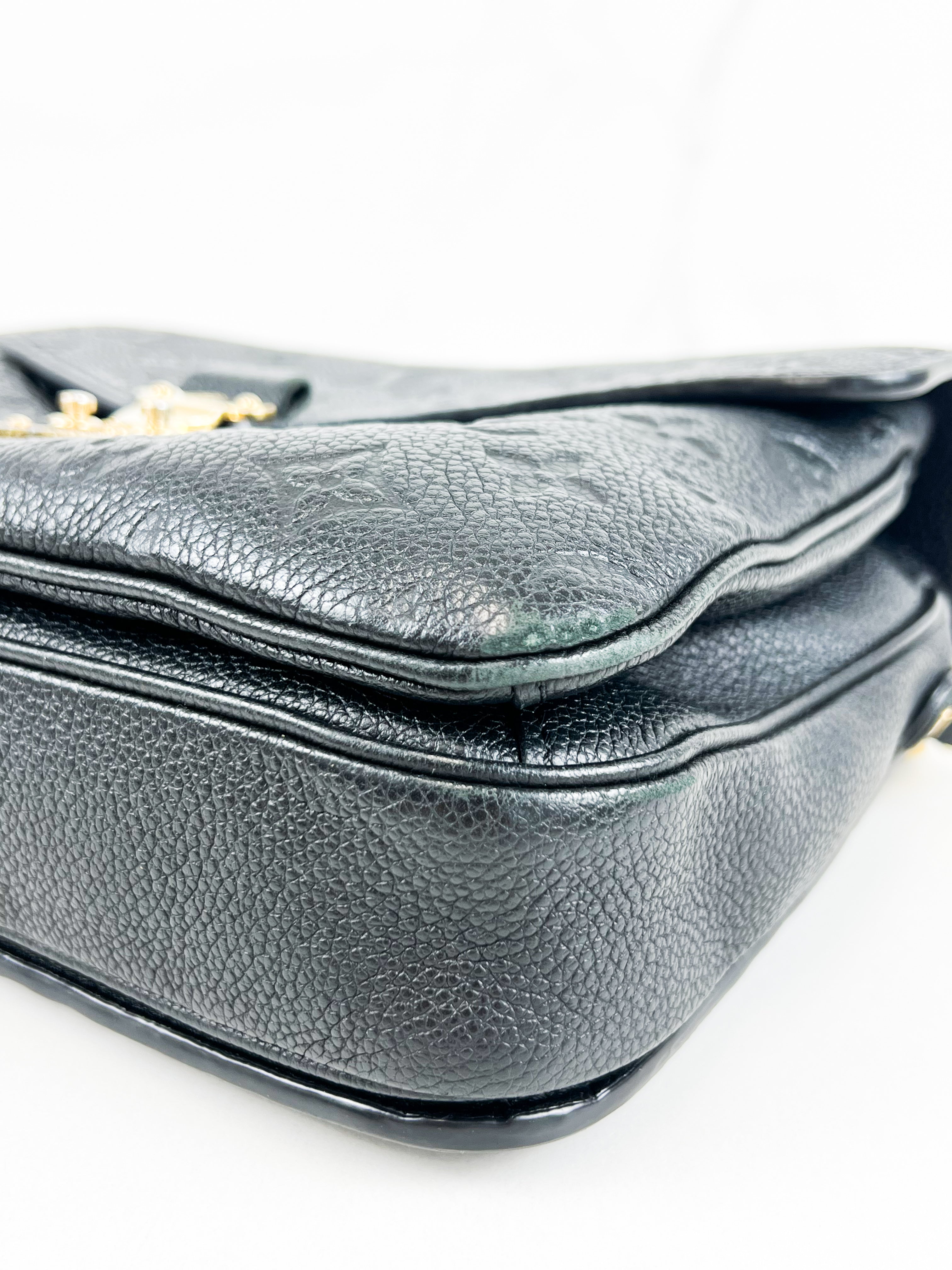Louis Vuitton Empreinte Black Pochette Metis
