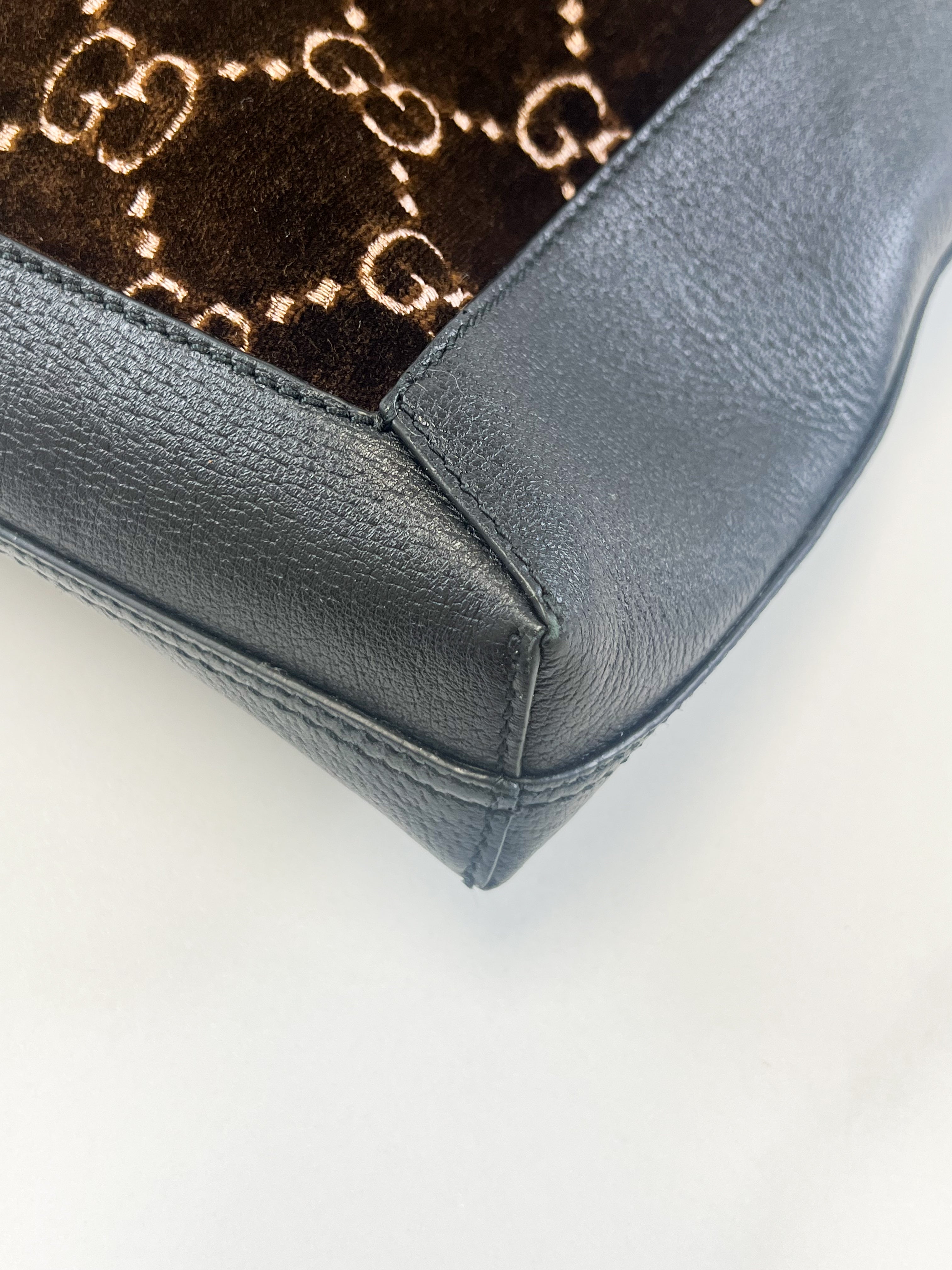 Gucci Velvet Ophidia Tote Bag