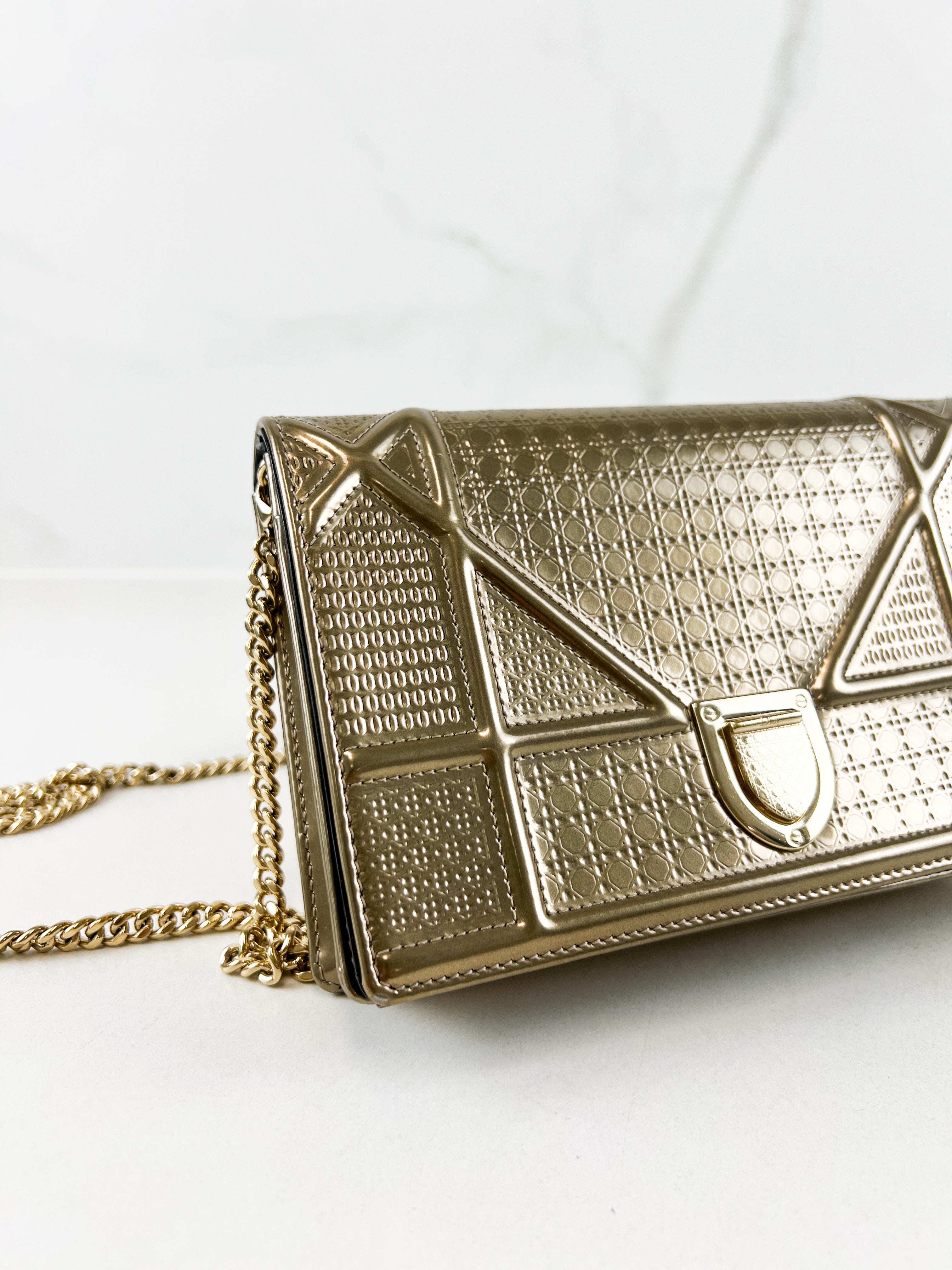 Christian Dior Gold Diorama WOC