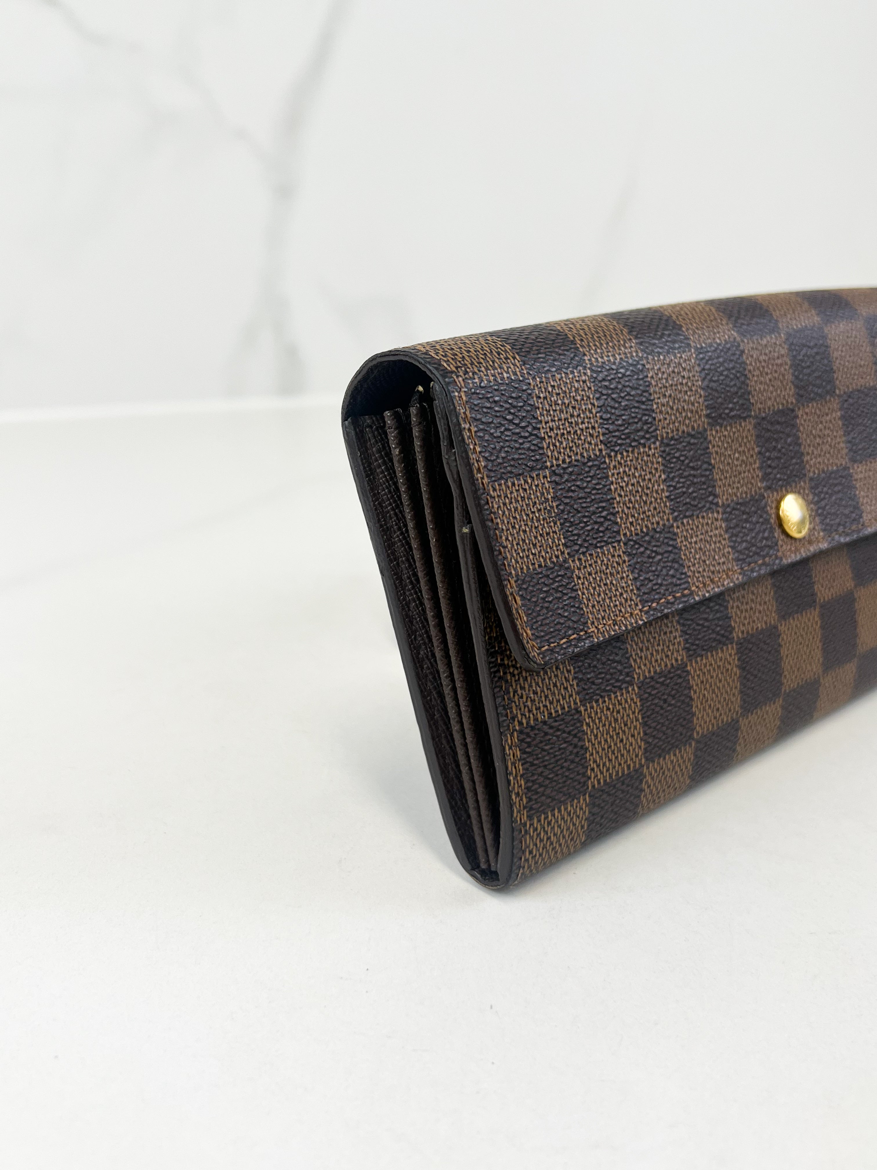 Louis Vuitton Sarah Wallet Damier Ebene