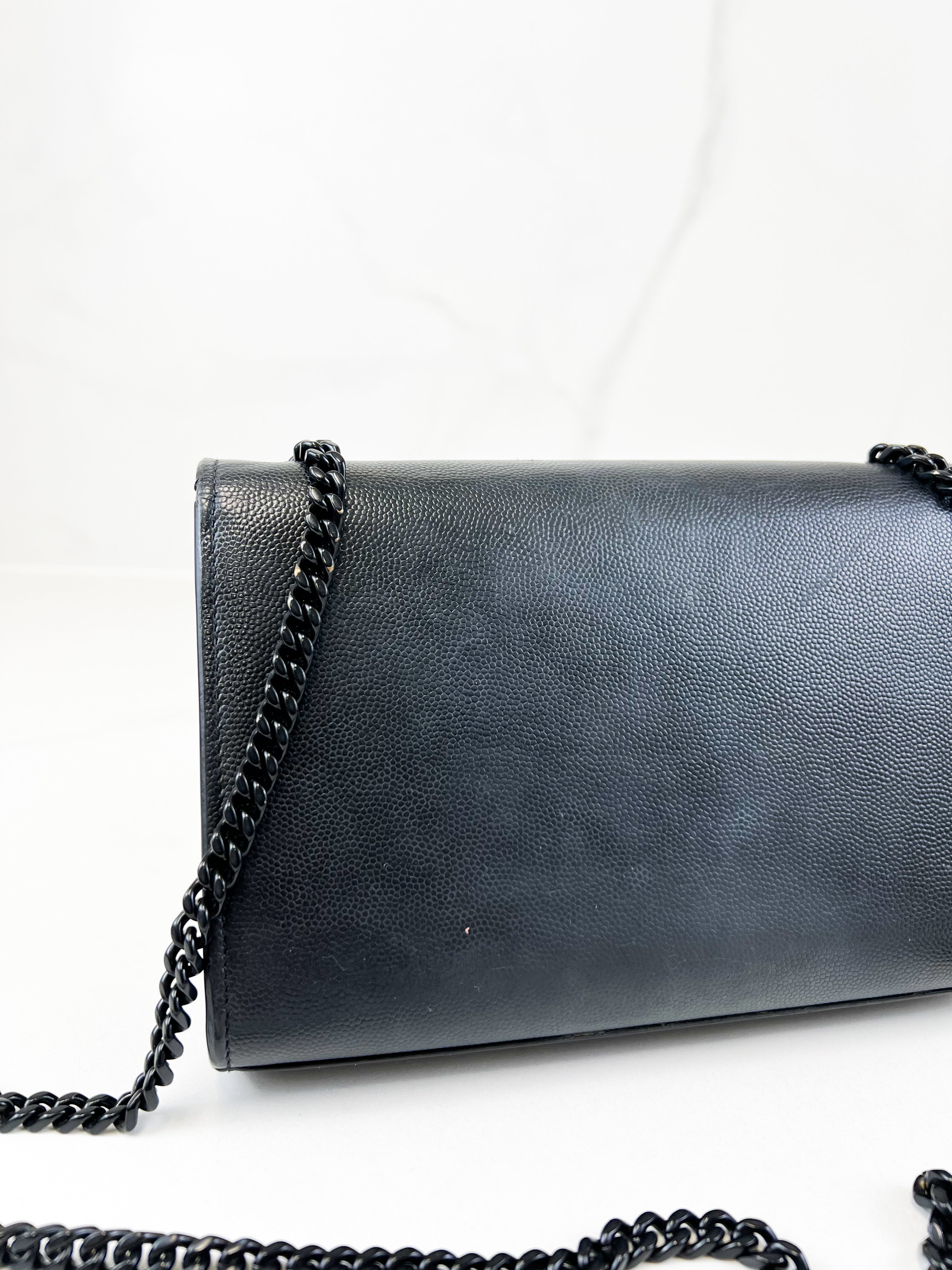 Saint Laurent Kate Small Leather Chain Bag