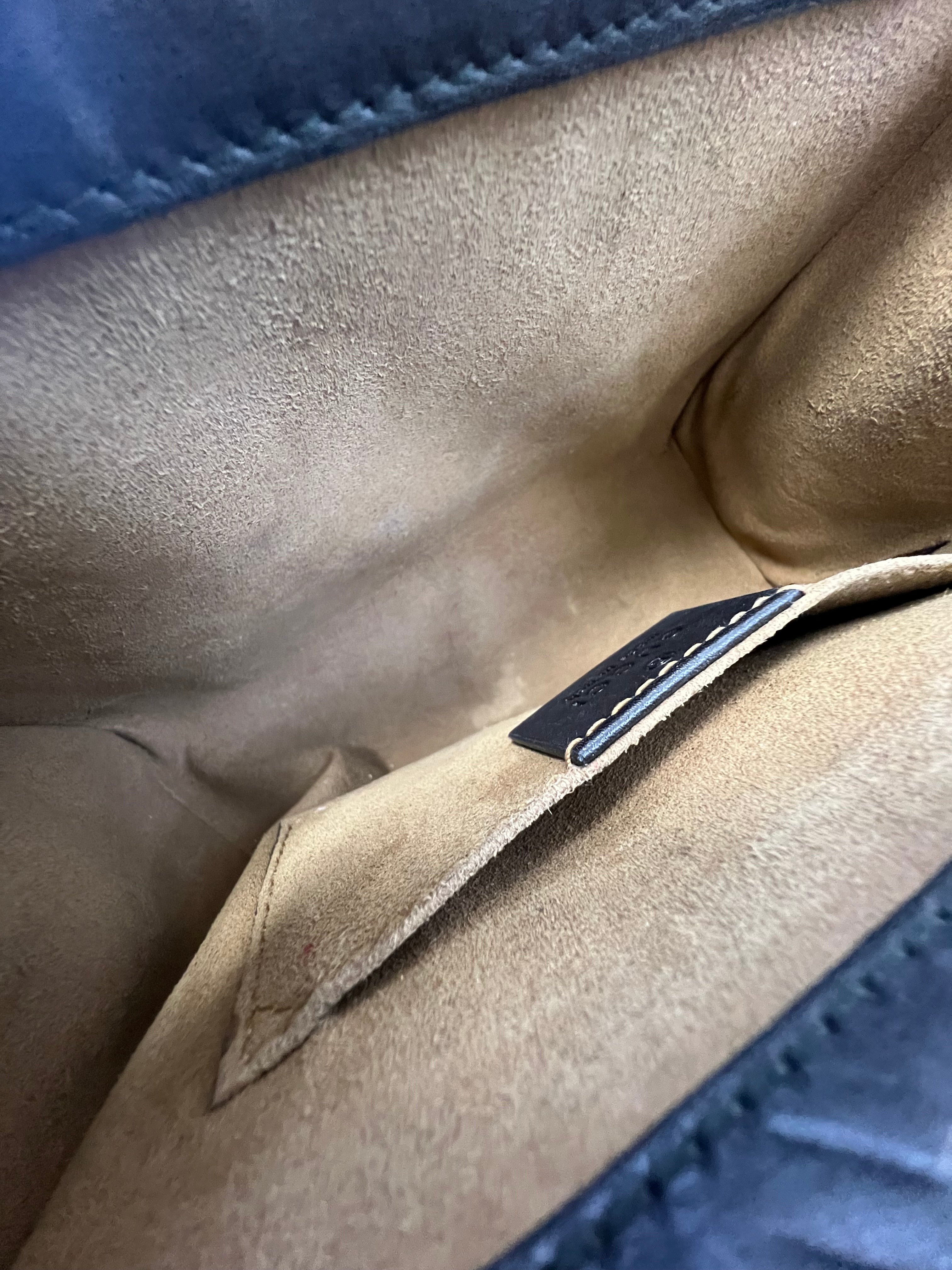 Gucci GG Supreme Small Padlock Shoulder Bag