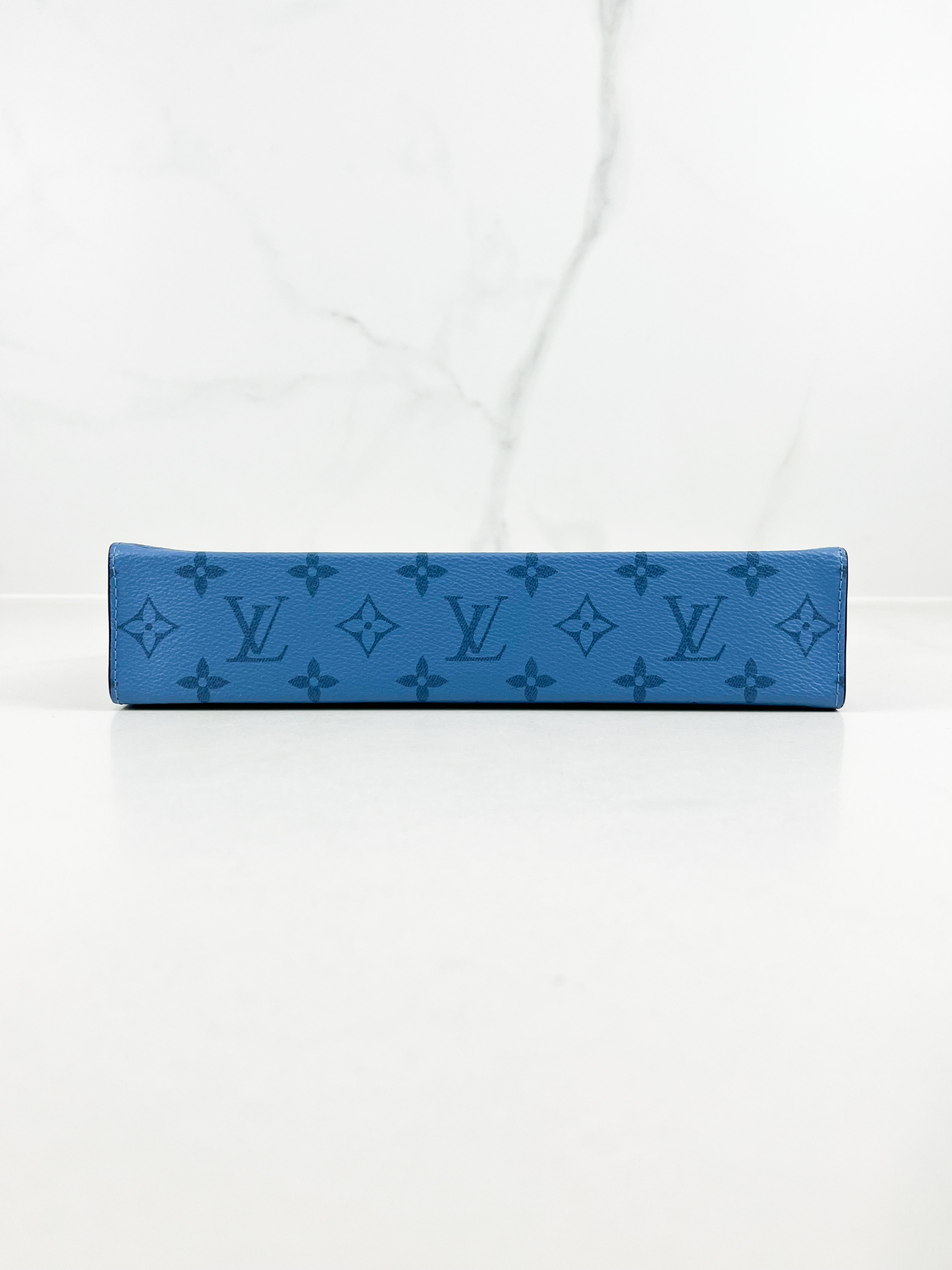 Louis Vuitton Pochette Voyage MM in Blue