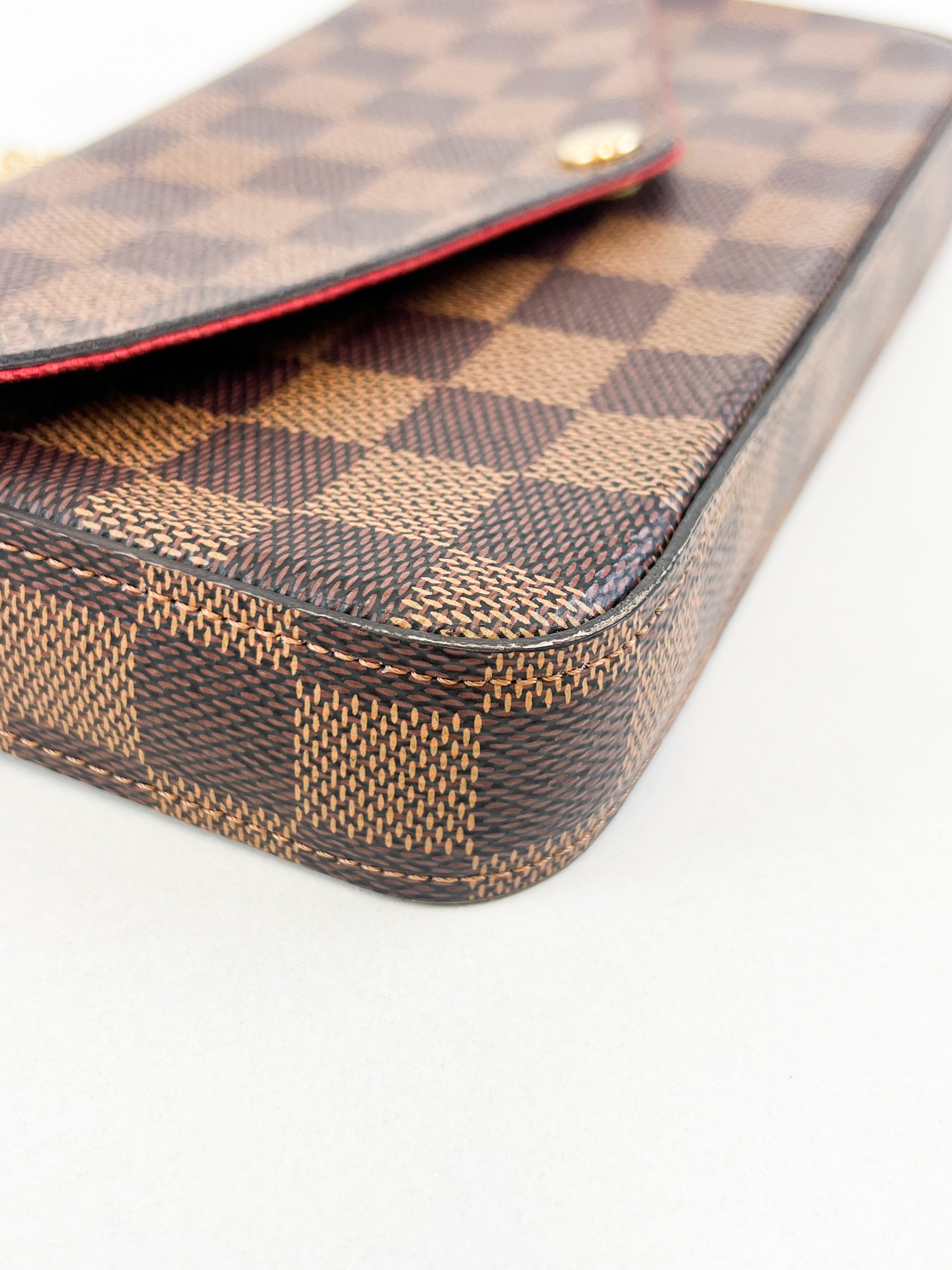 Louis Vuitton Felicie Pochette Damier Ebene