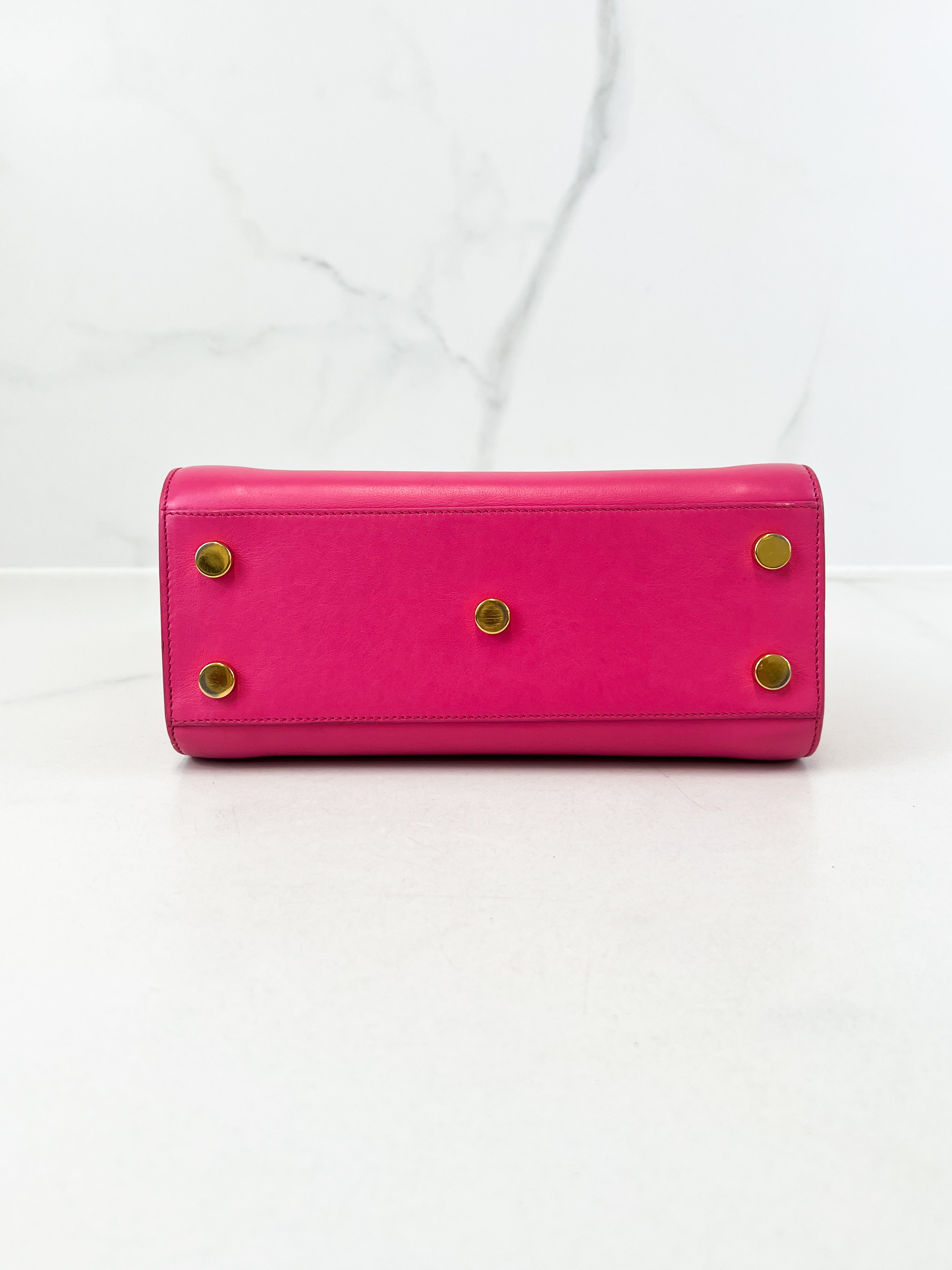 Saint Laurent Nano Sac De Jour in Pink