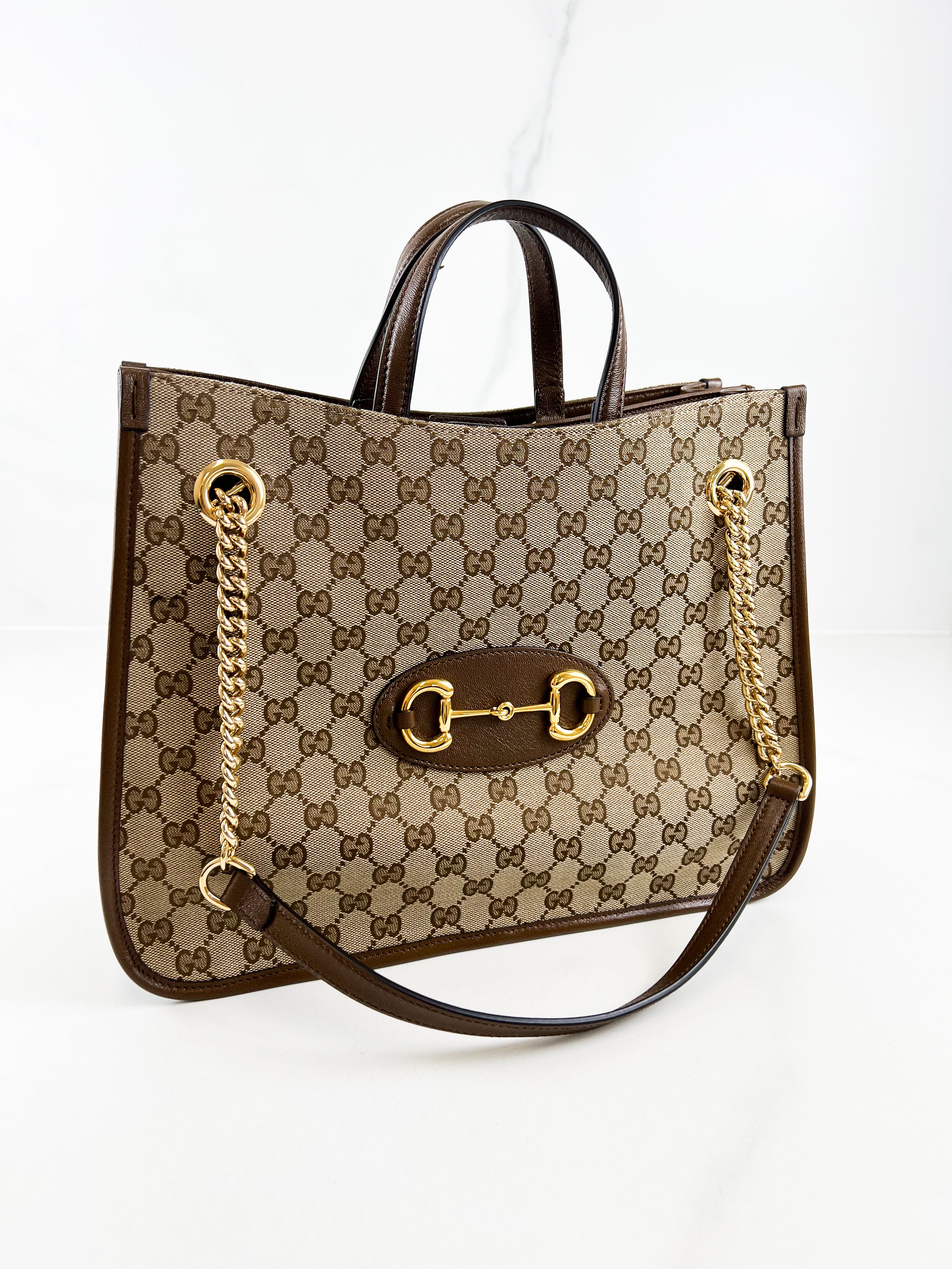 Gucci Horsebit 1955 Jumbo GG Medium Tote Bag