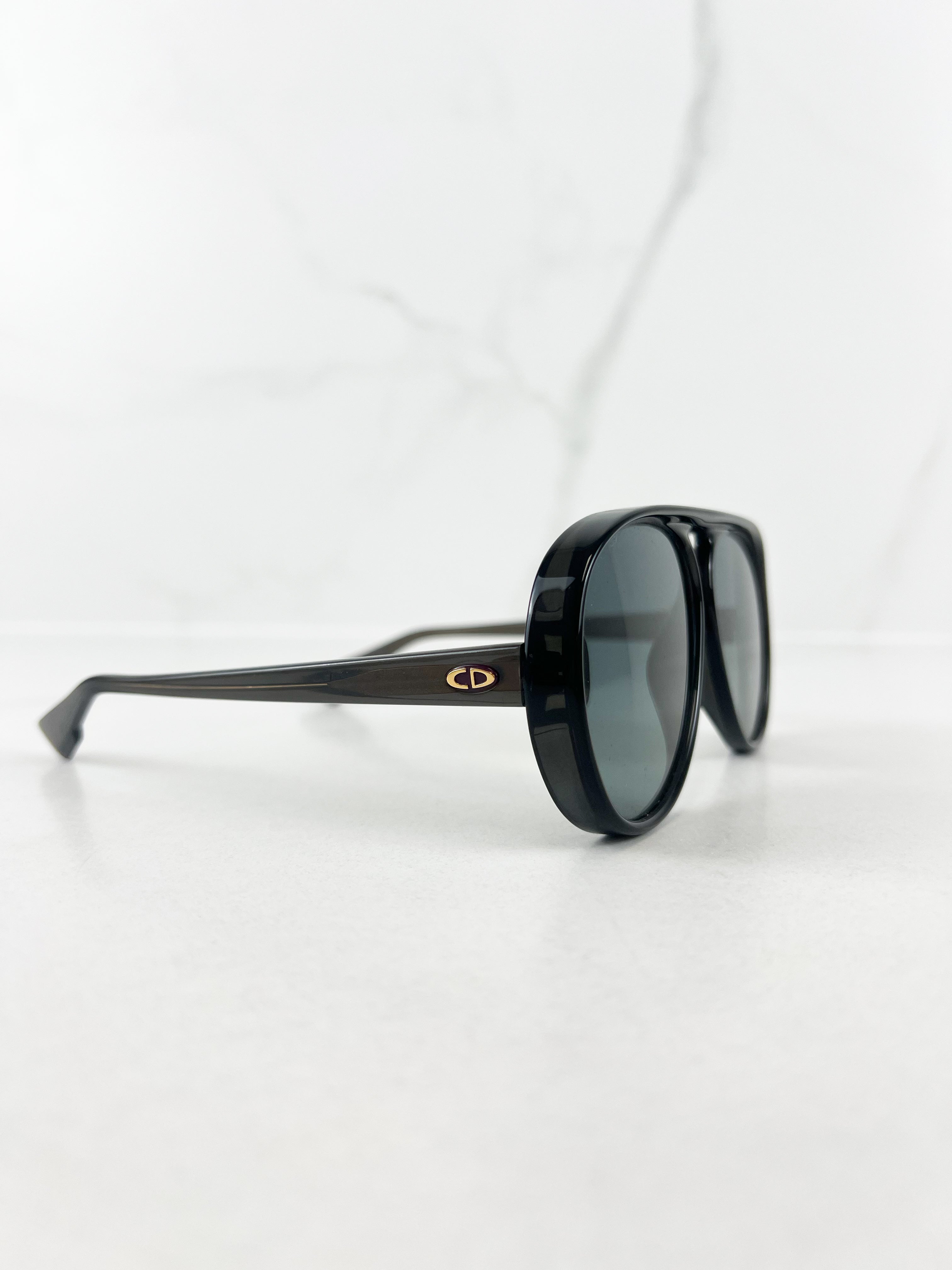 Christian Dior Logo Print Sunglasses
