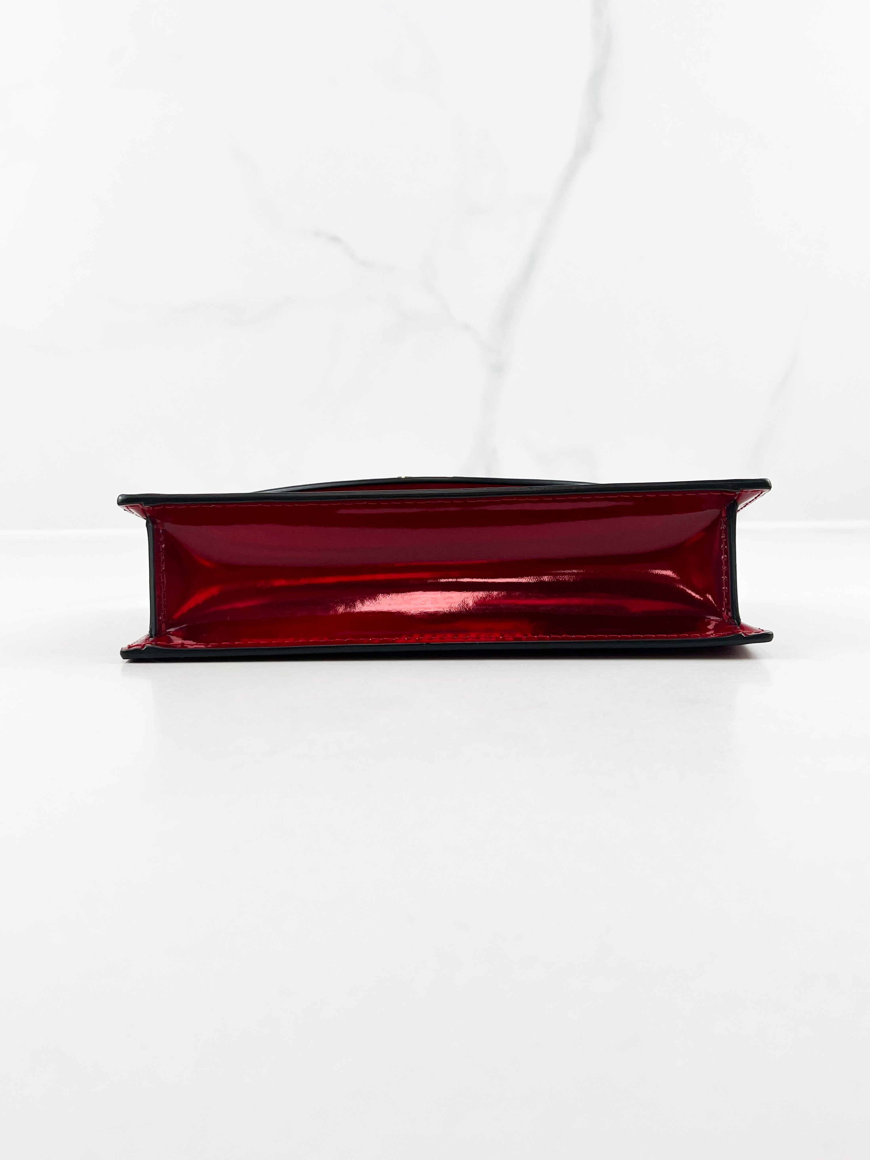 Christian Louboutin Loubi54 Patent Clutch