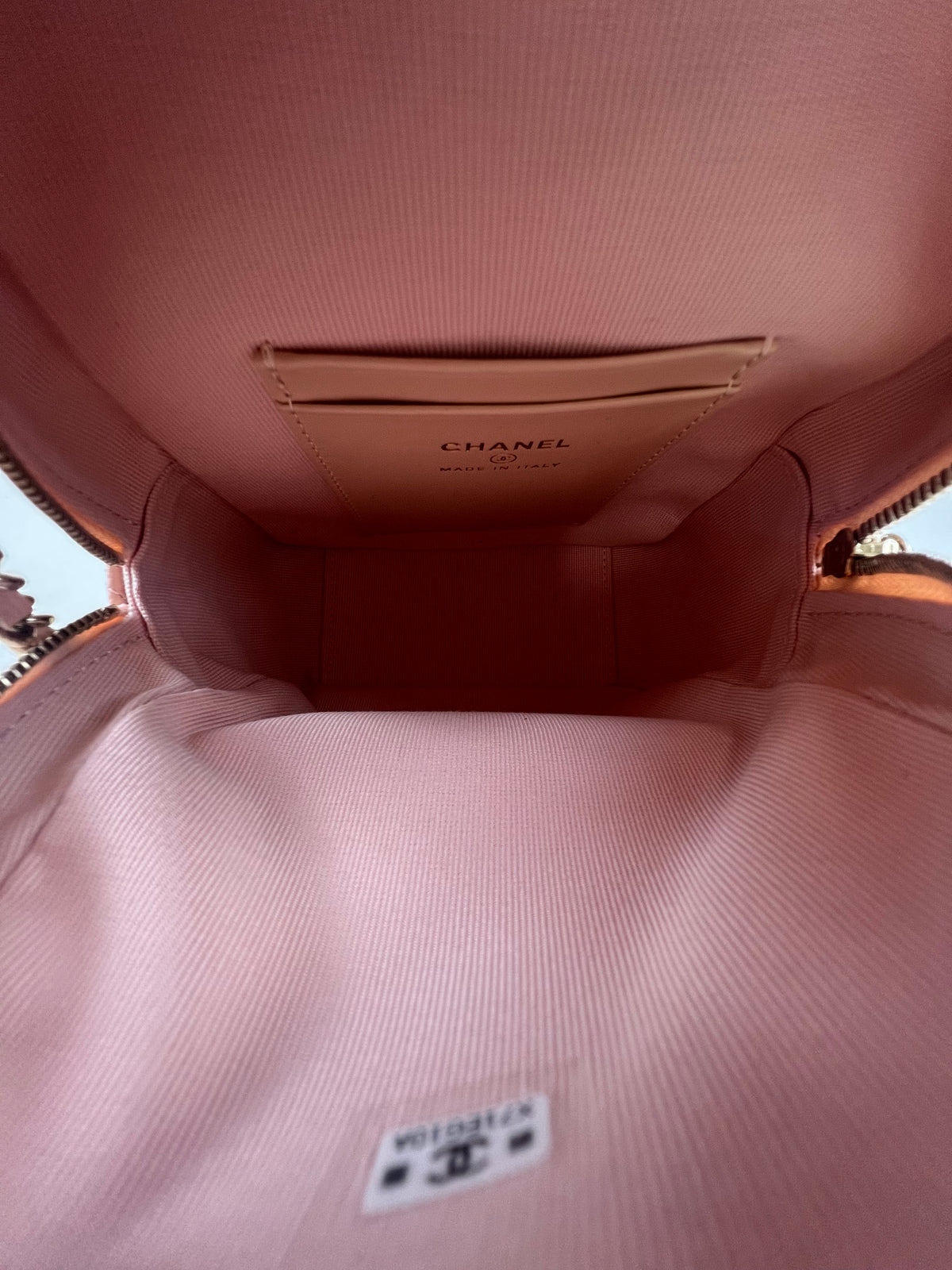 Chanel 24C Mini Backpack in Pink Caviar Leather
