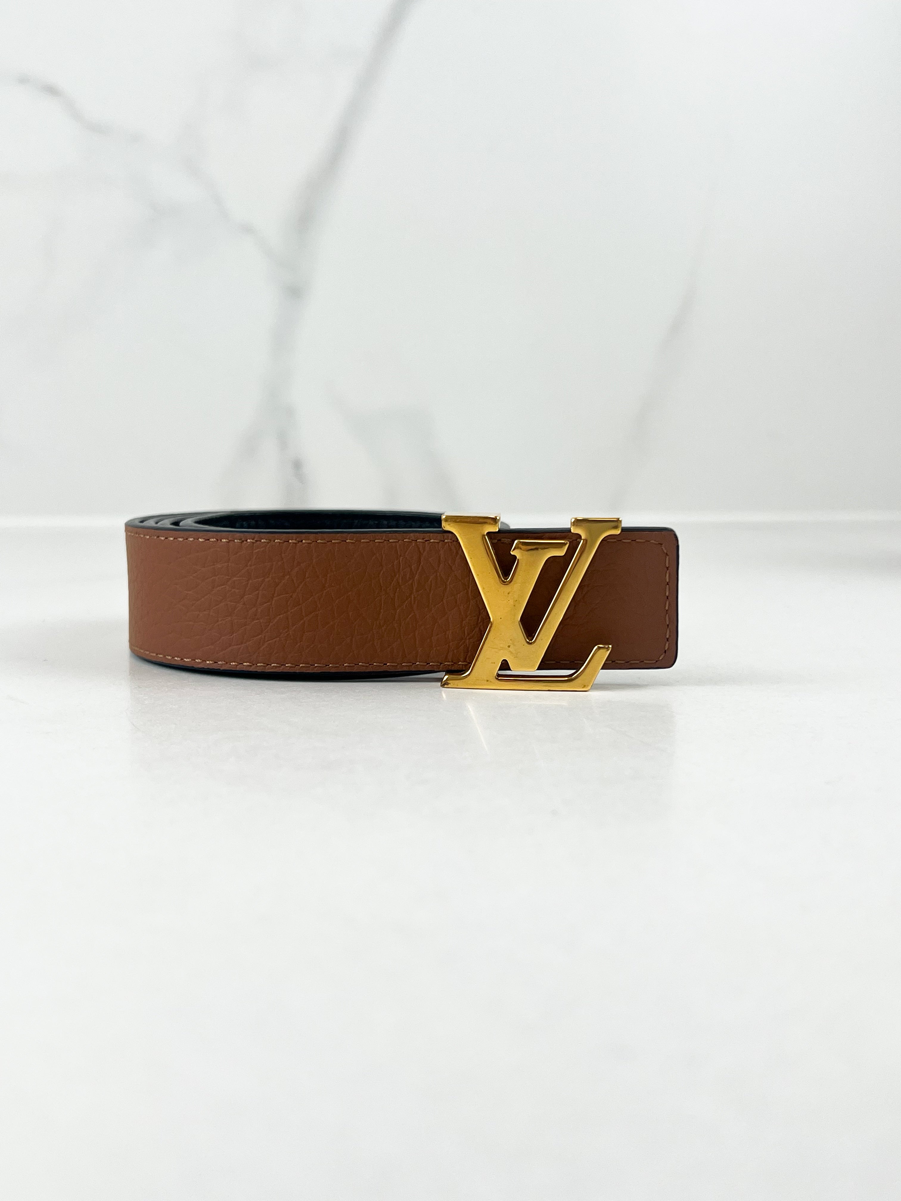 Louis Vuitton 30mm Reversible Belt Size 75