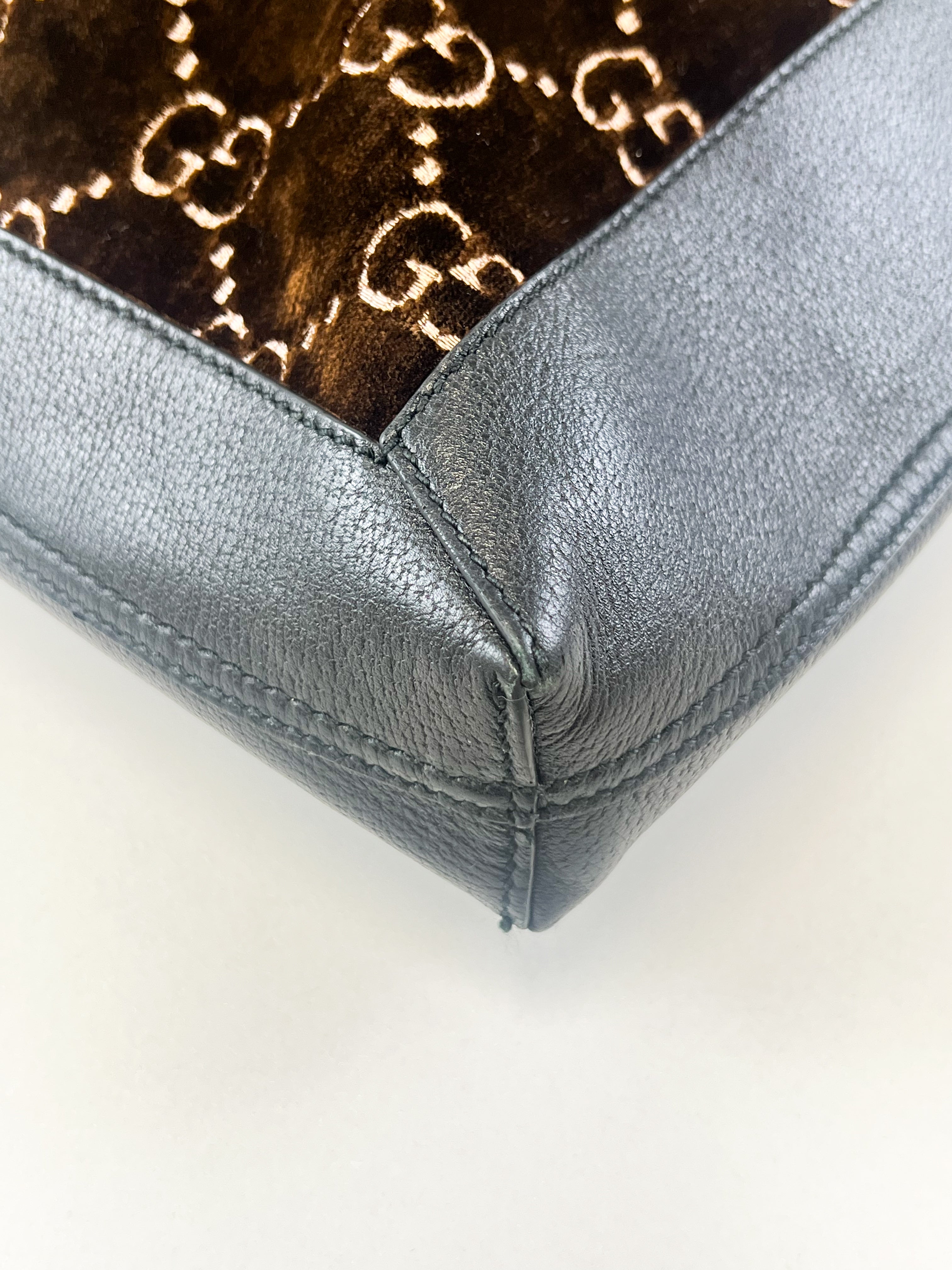 Gucci Velvet Ophidia Tote Bag