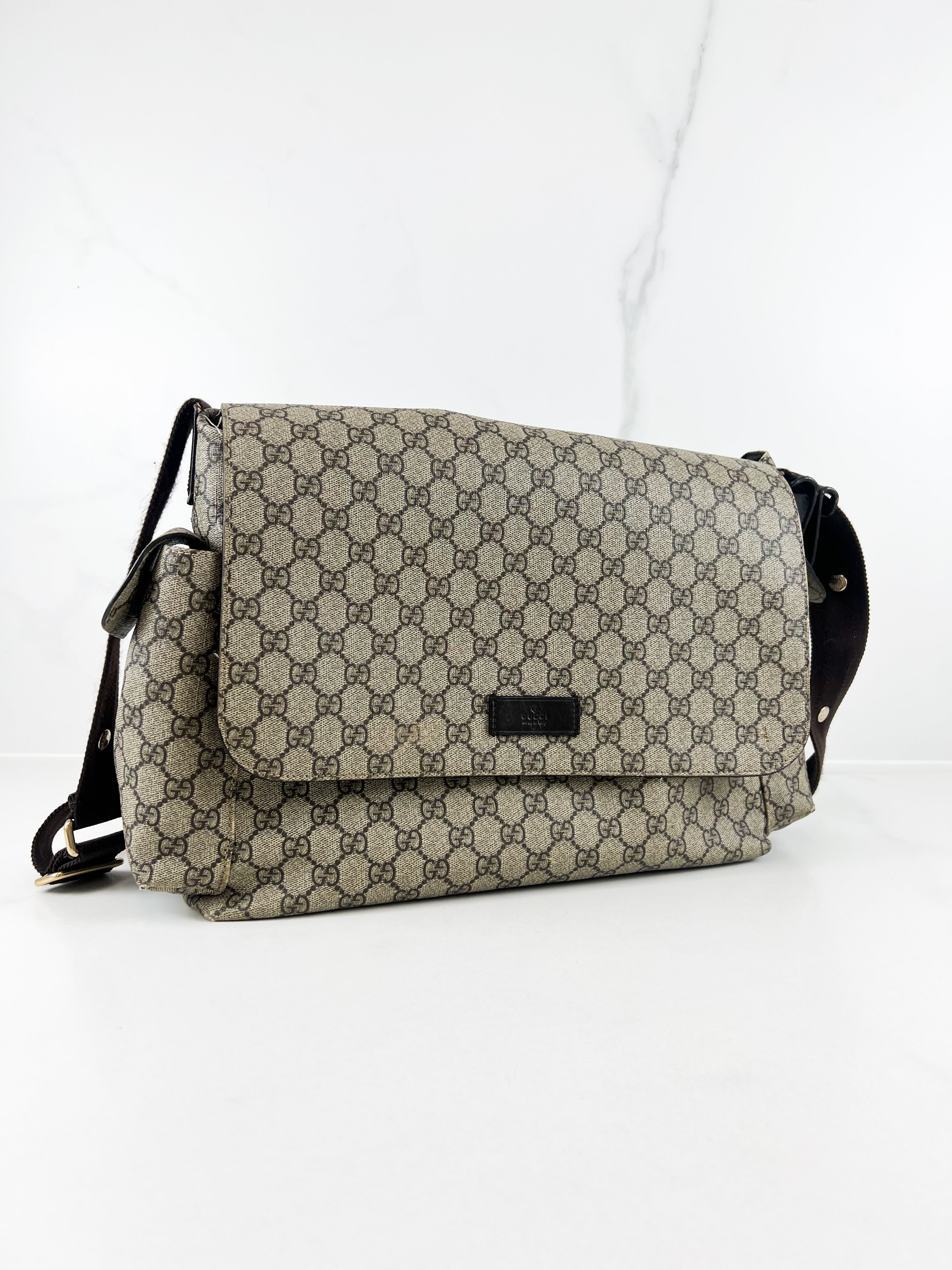 Gucci Supreme Baby Changing Bag