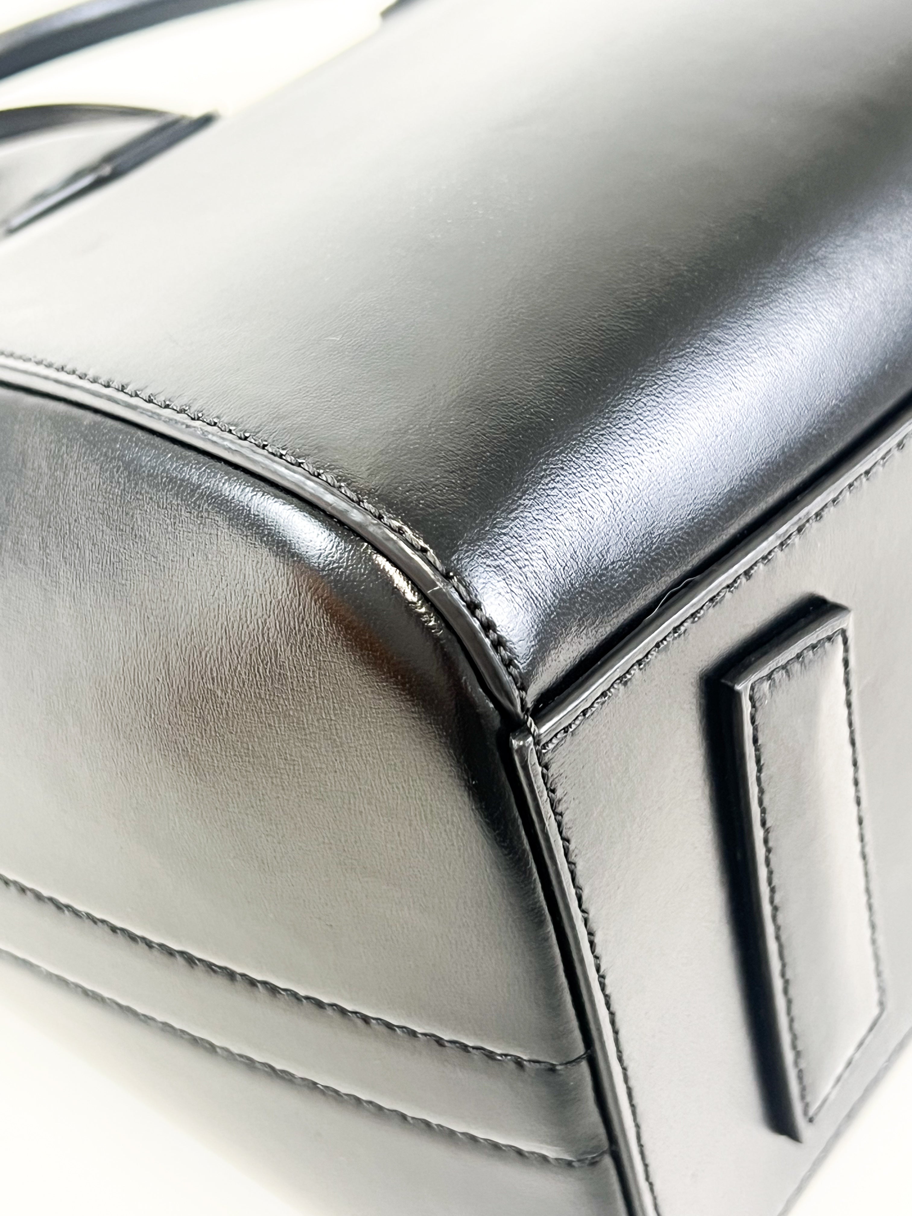 Givenchy Black Smooth Leather Small Antigona