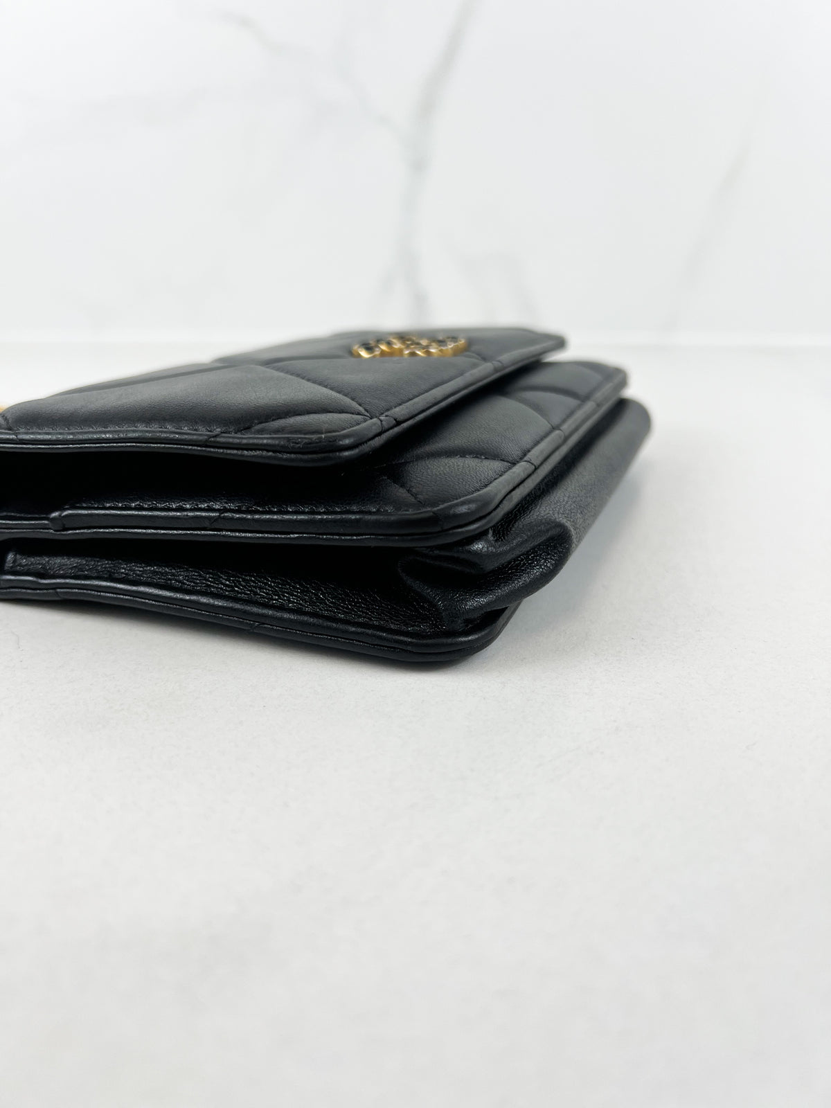 Chanel 19 Wallet on Chain WOC in Lambskin Leather