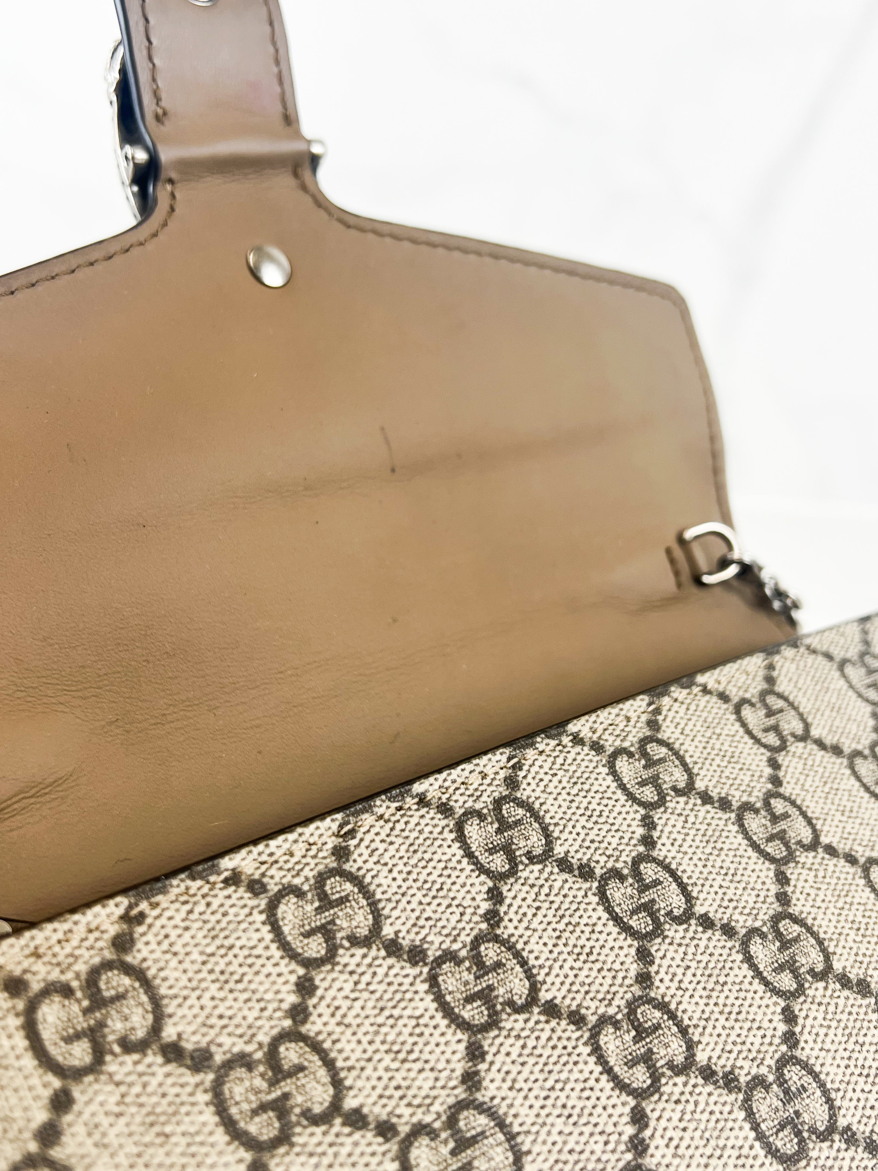 Gucci Dionysus GG Supreme Chain Wallet