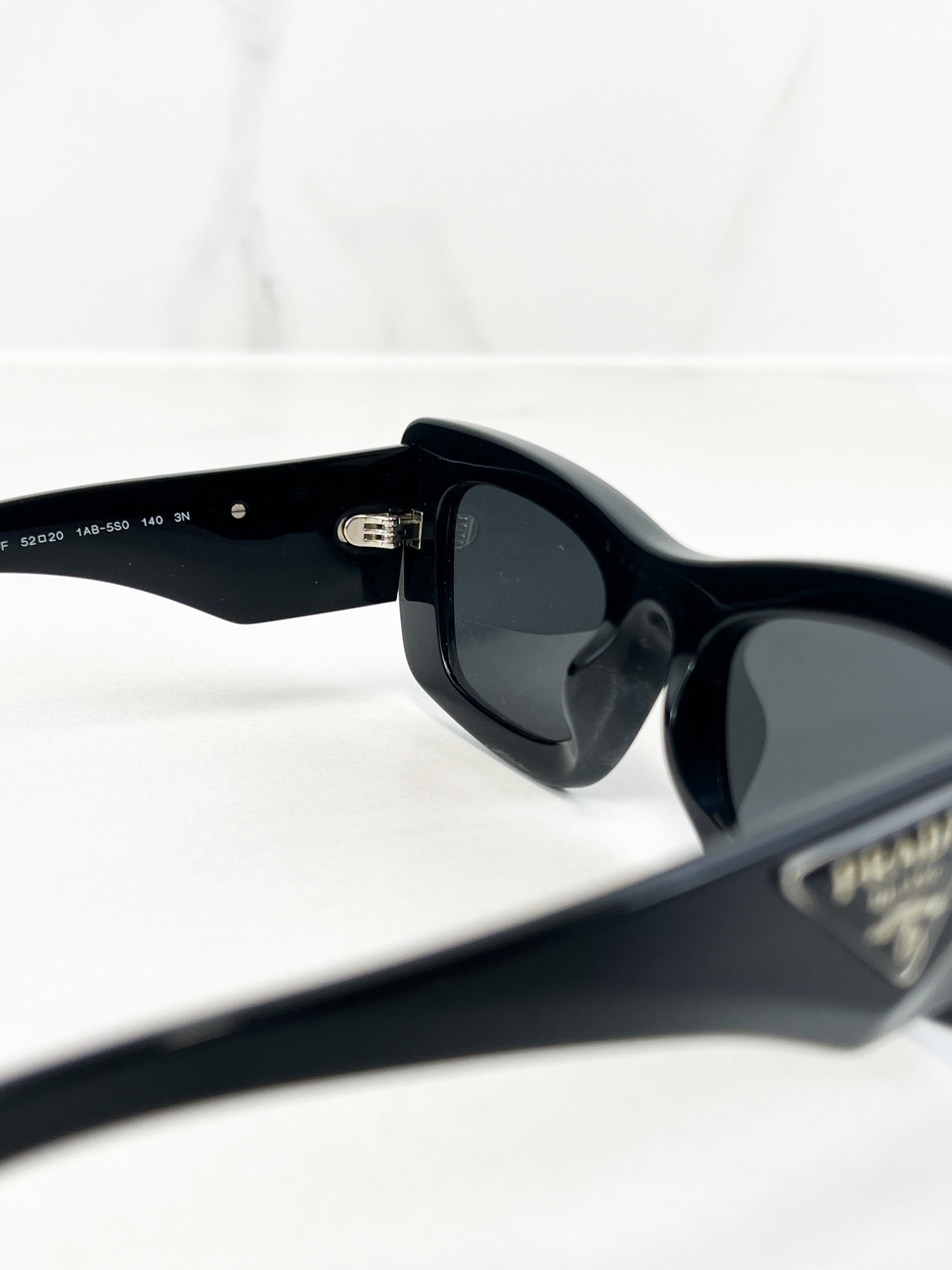 Prada Logo Arm Sunglasses Cat Eye
