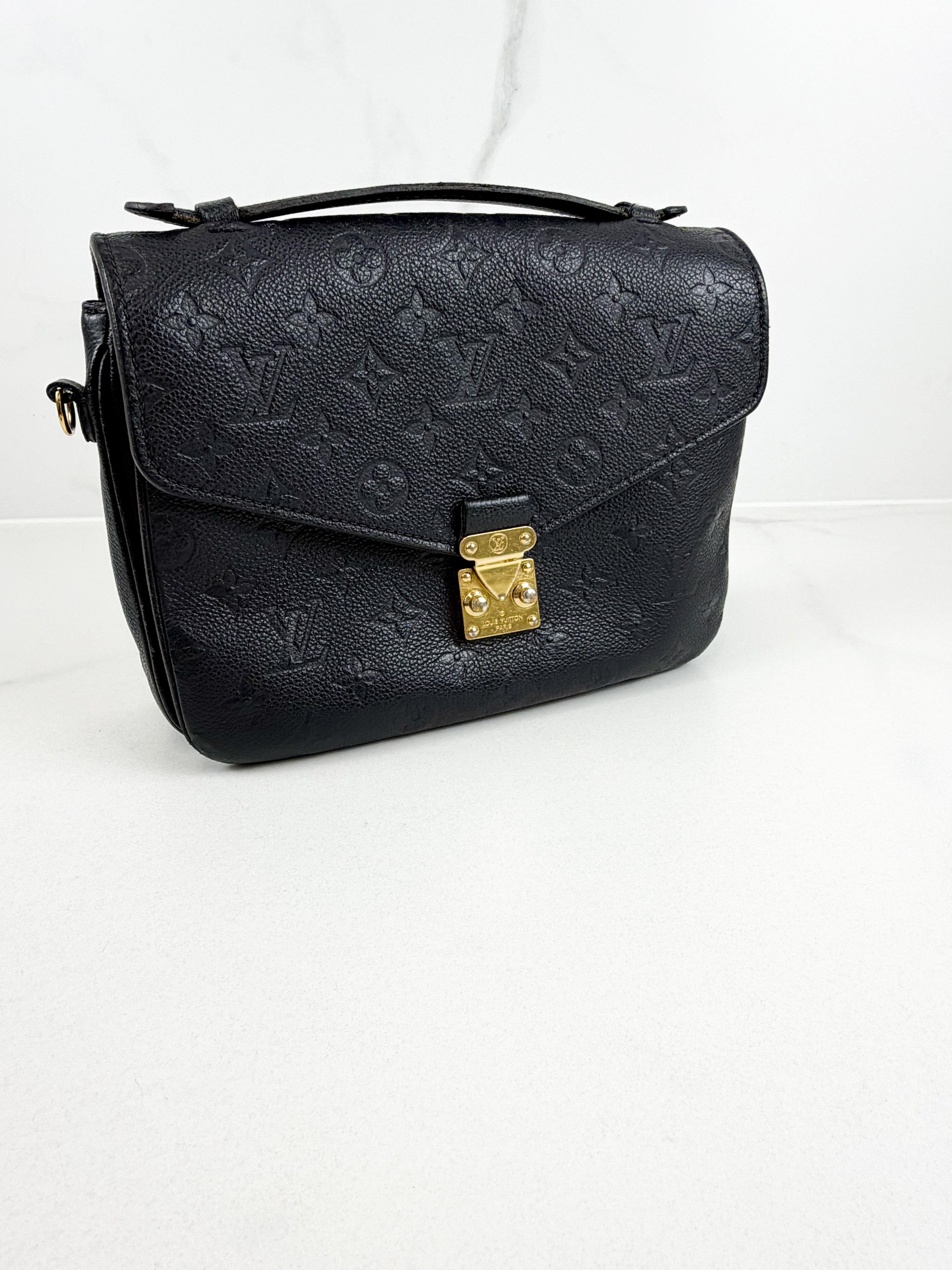 Louis Vuitton Empreinte Black Pochette Metis