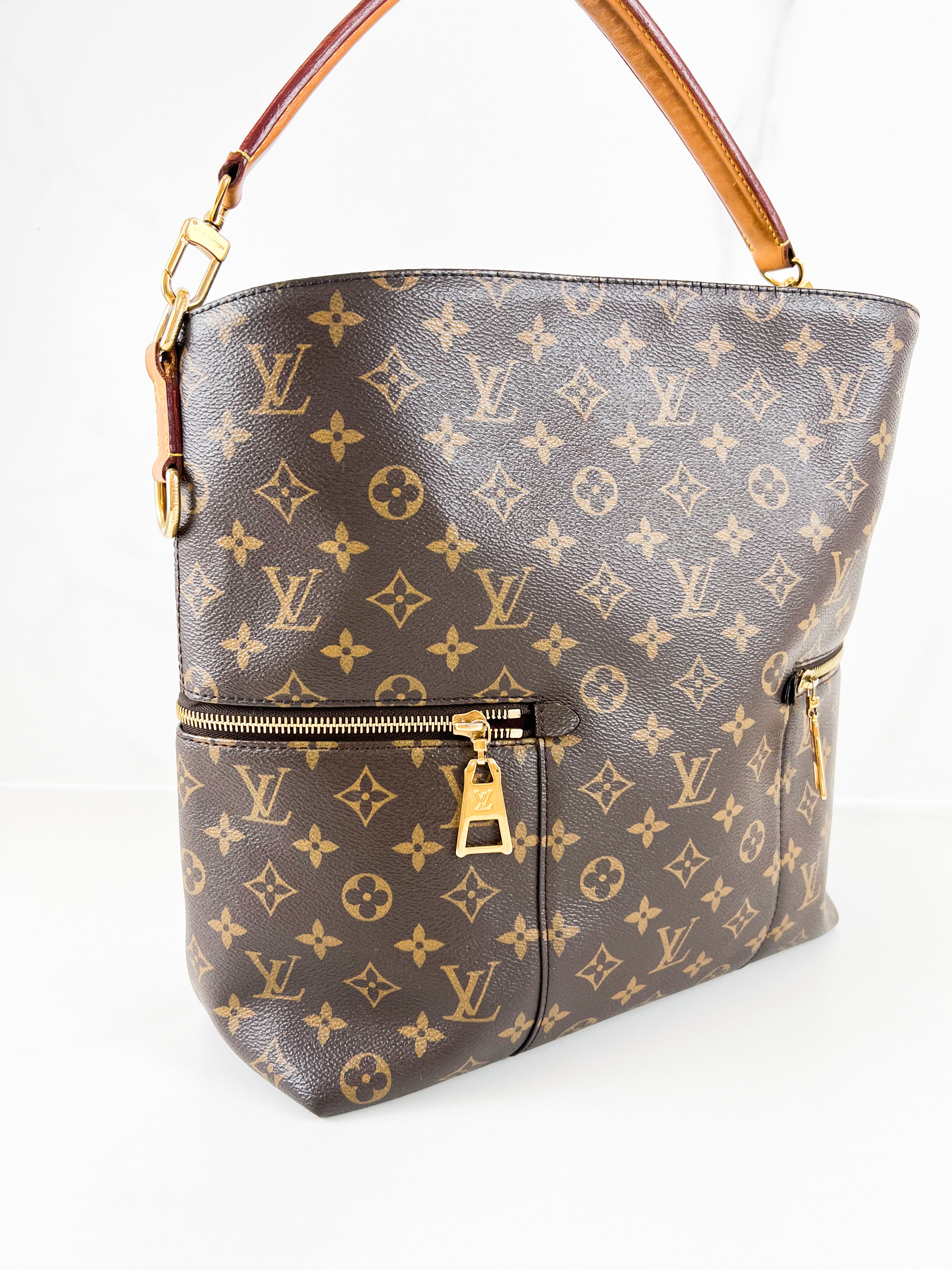 Louis Vuitton Melie Monogram Canvas Hobo Bag