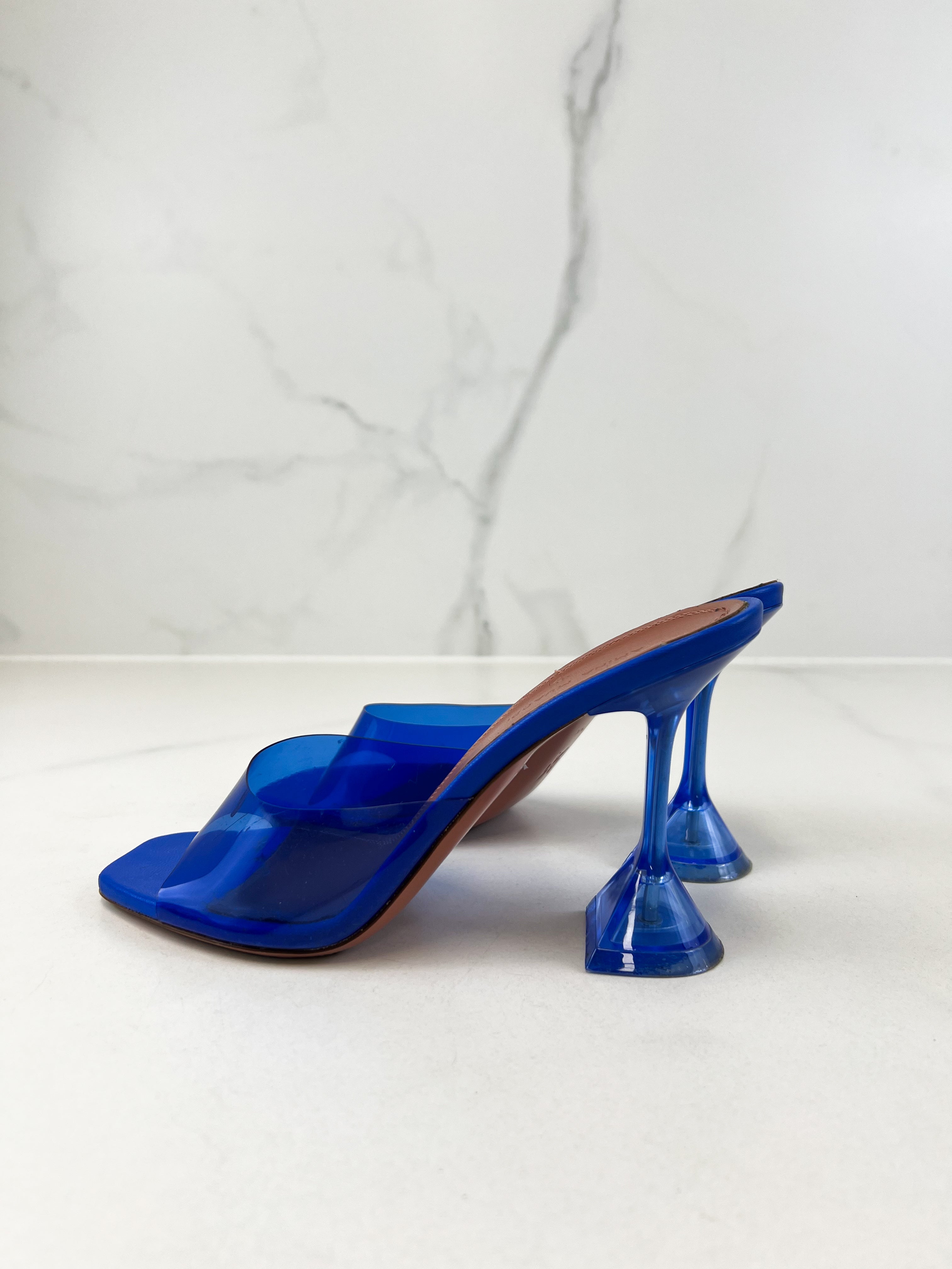 Amina Muaddi Lupita PVC 95mm Size 37.5