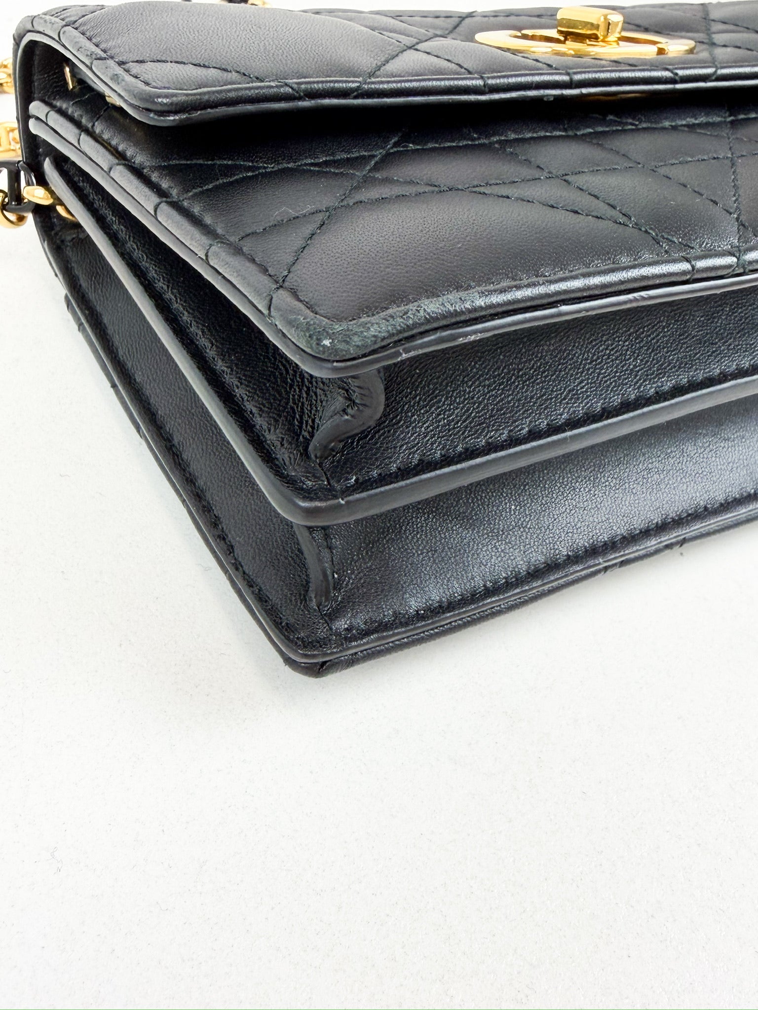 Christian Dior Mini Miss Caro Soft Cannage Calfskin