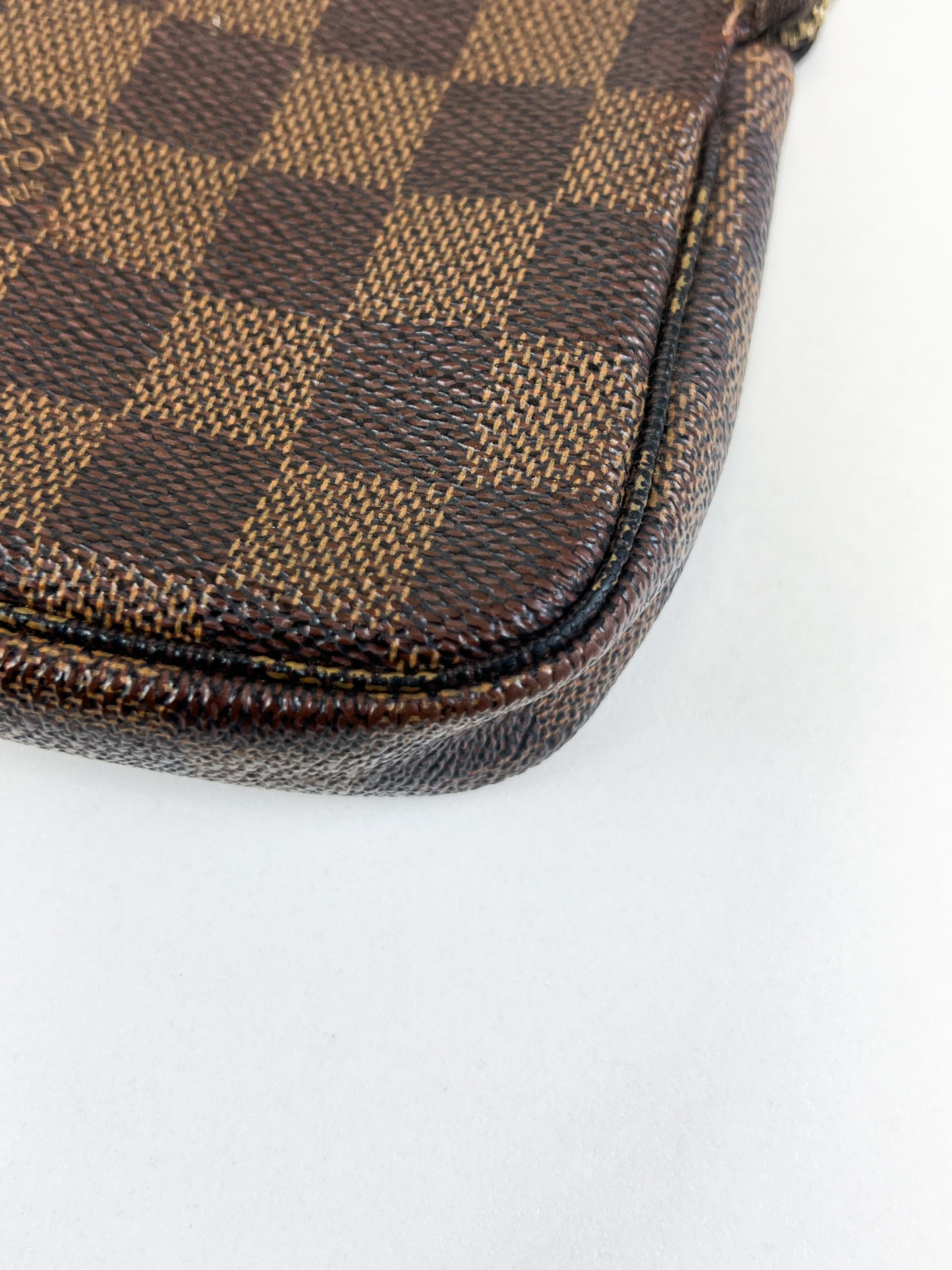 Louis Vuitton Damier Ebene Canvas Mini Pochette