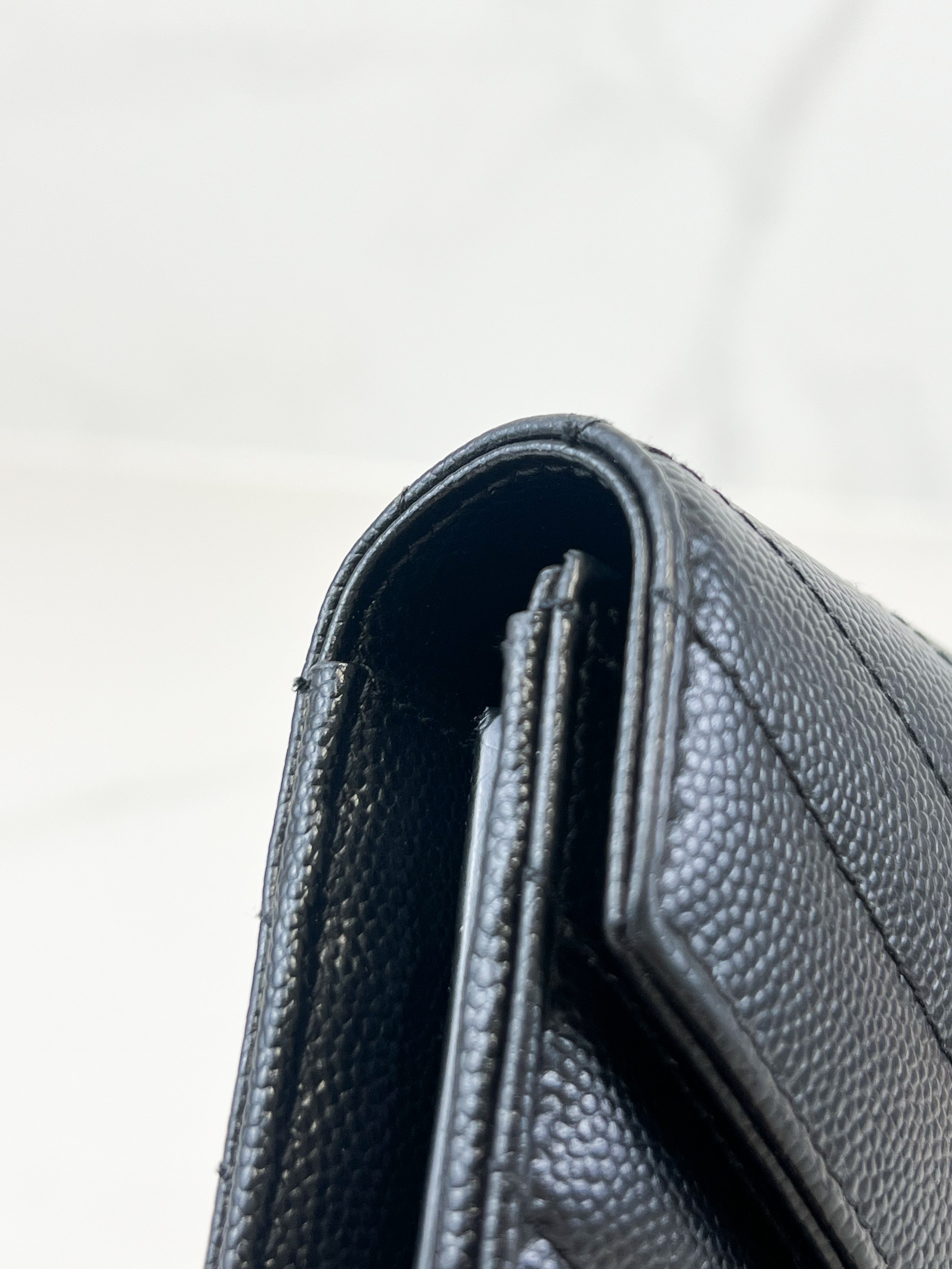 Saint Laurent Cassandre Matelasse Large Wallet