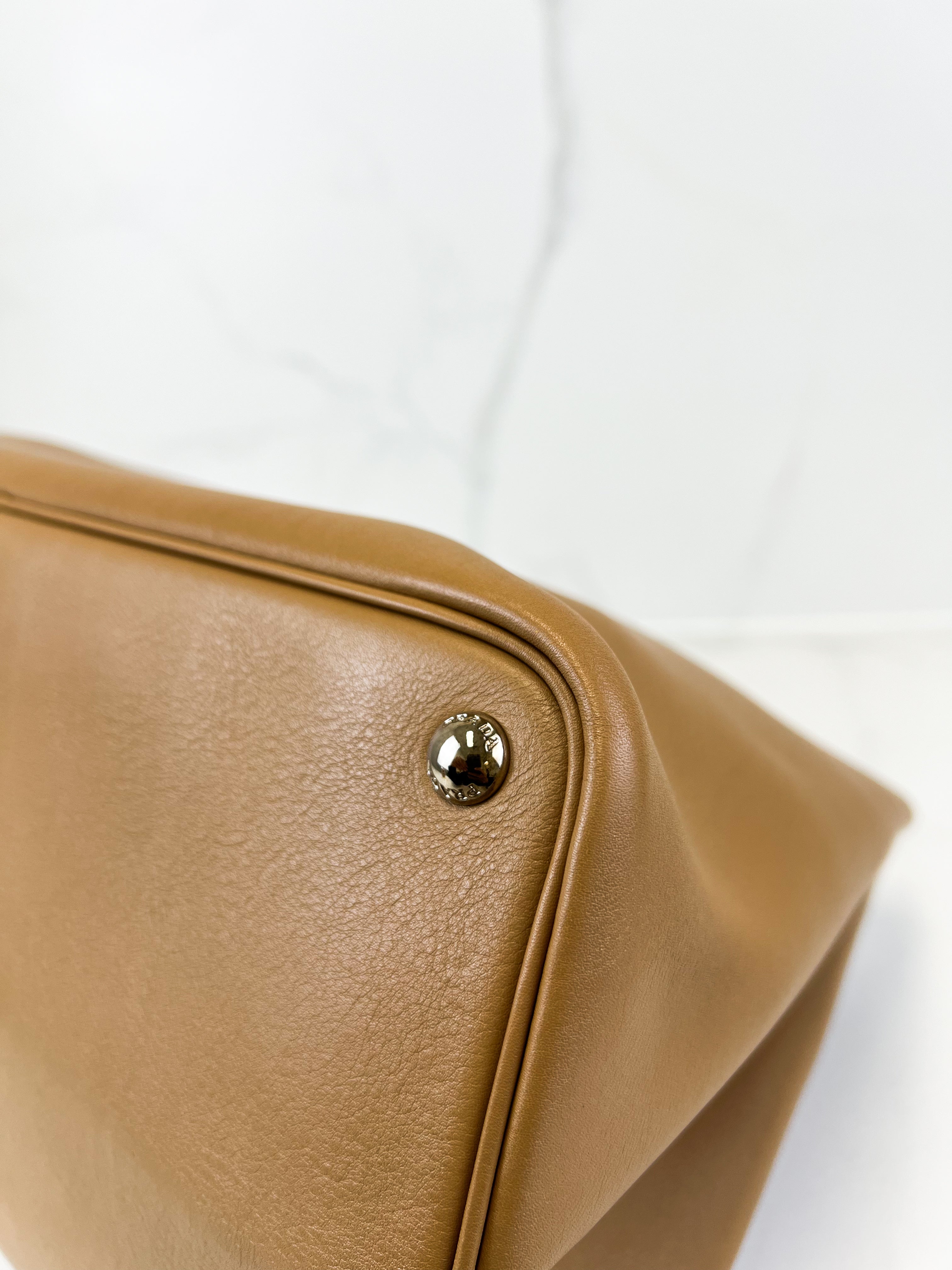 Prada Medium Double Saffiano Leather Bag