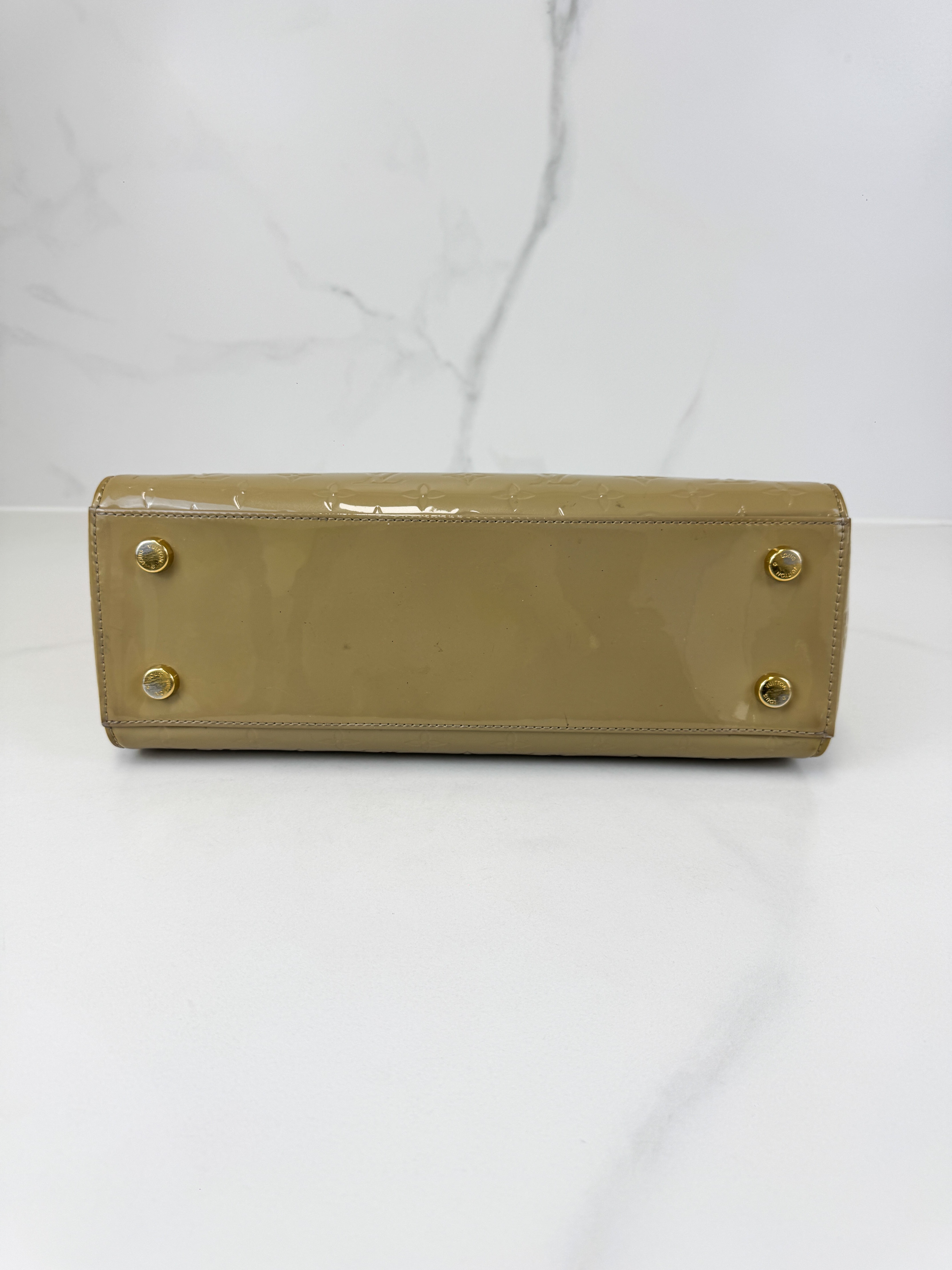 Louis Vuitton Patent Vernis Monogram Brea Bag