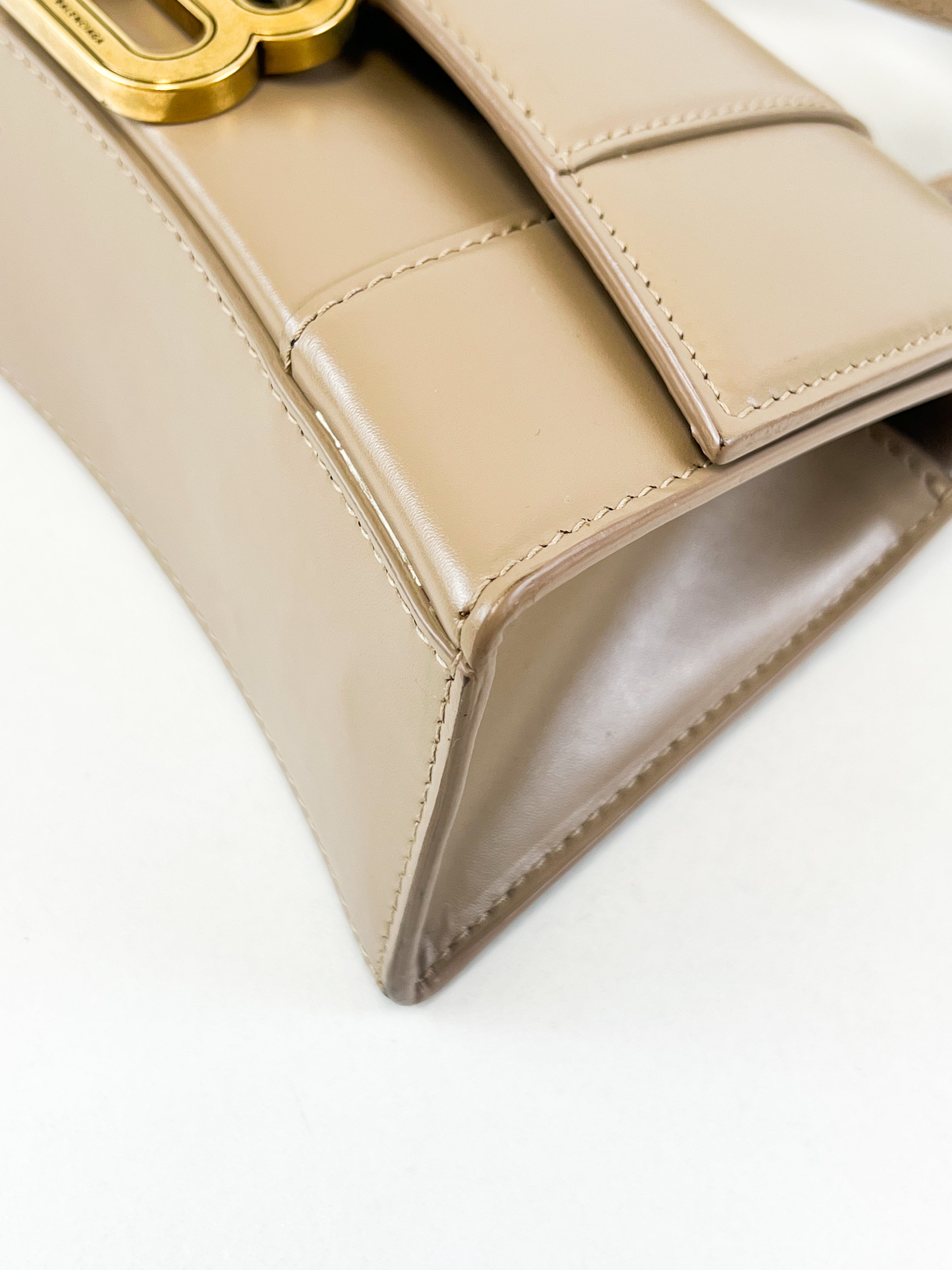 Balenciaga Small Hourglass Beige
