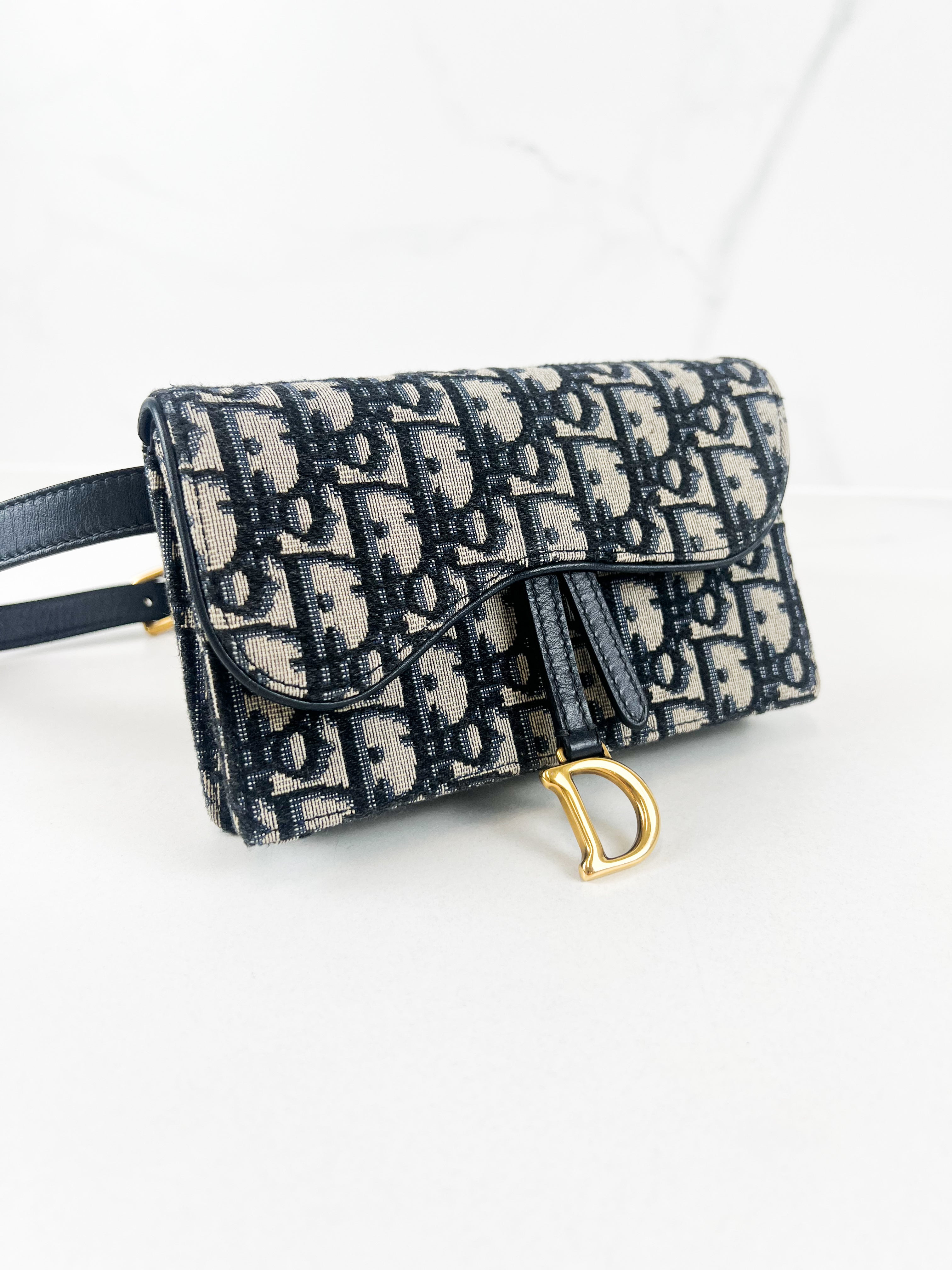 Christian Dior Saddle Oblique Belt Bag