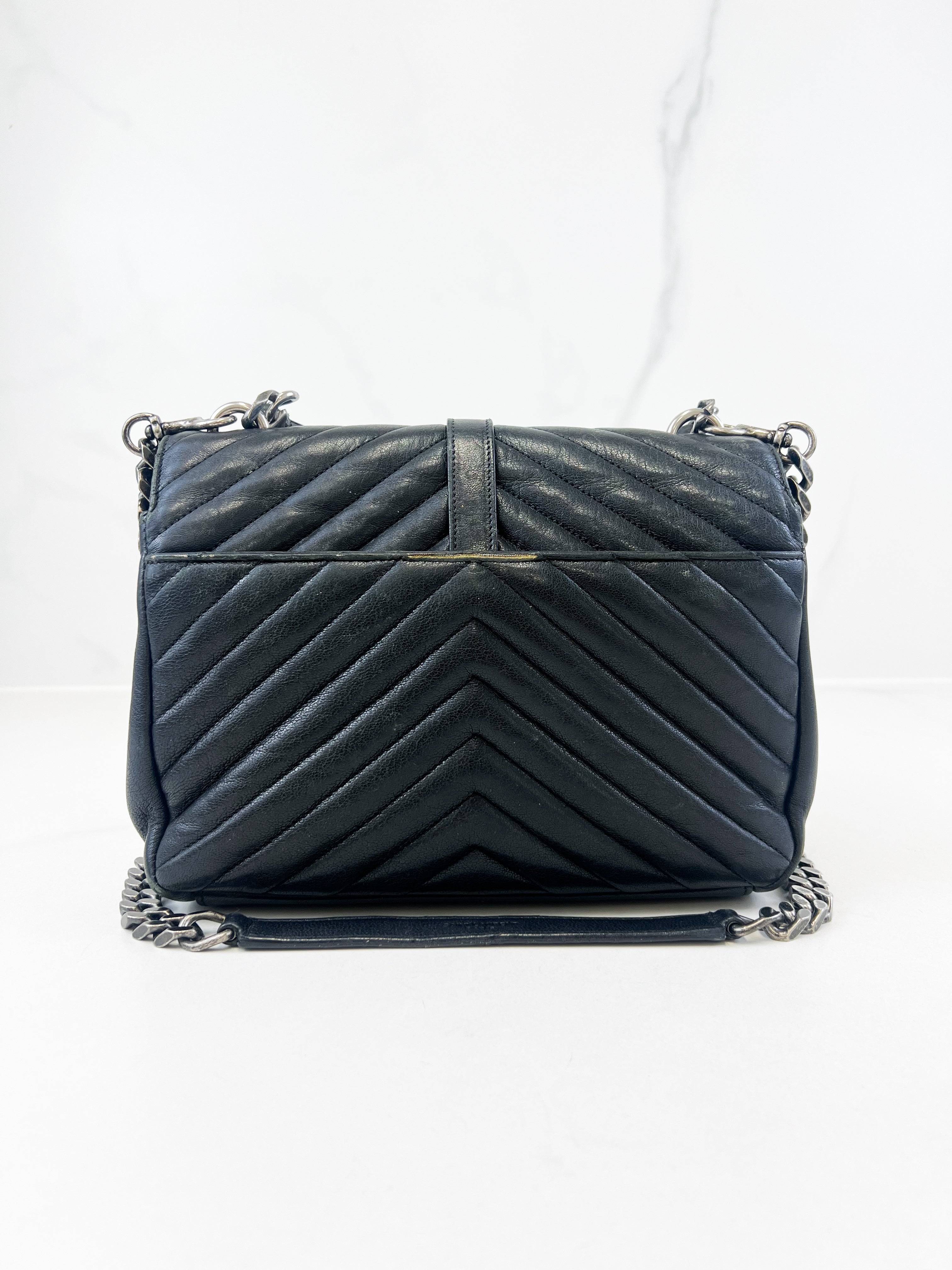 Saint Laurent Black College Bag