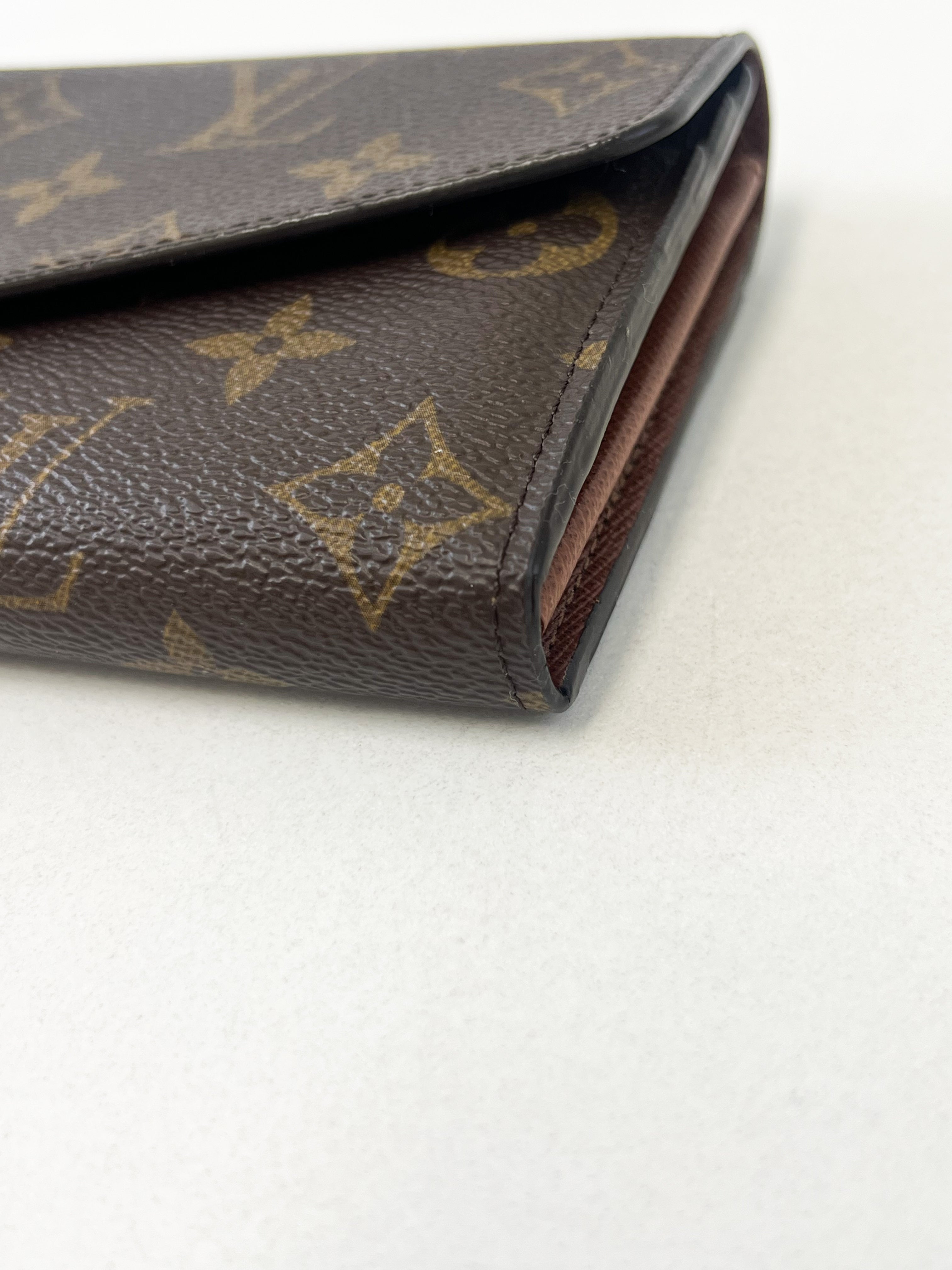 Louis Vuitton Sarah Wallet Monogram Canvas