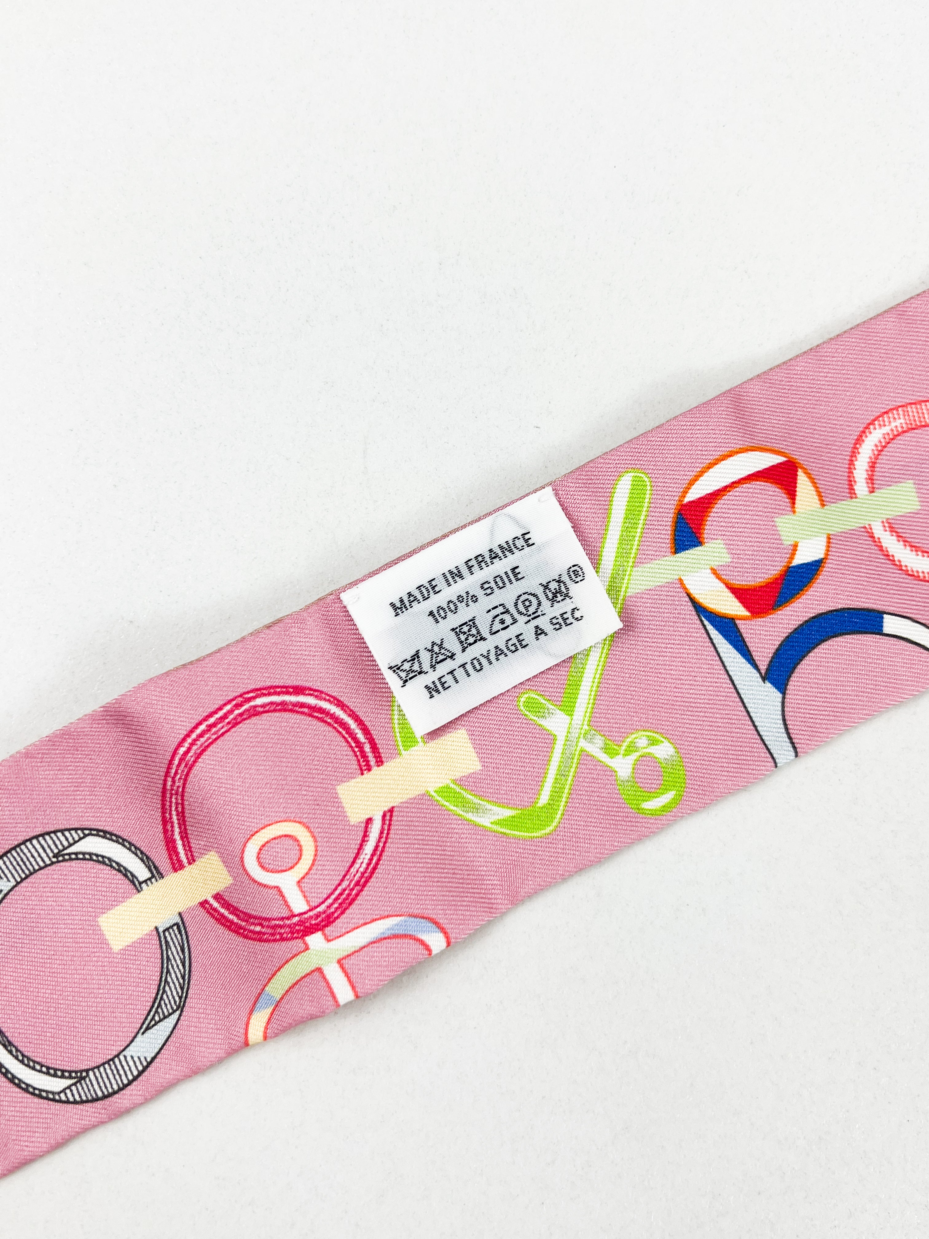 Hermes Silk Multi-Colour Twilly