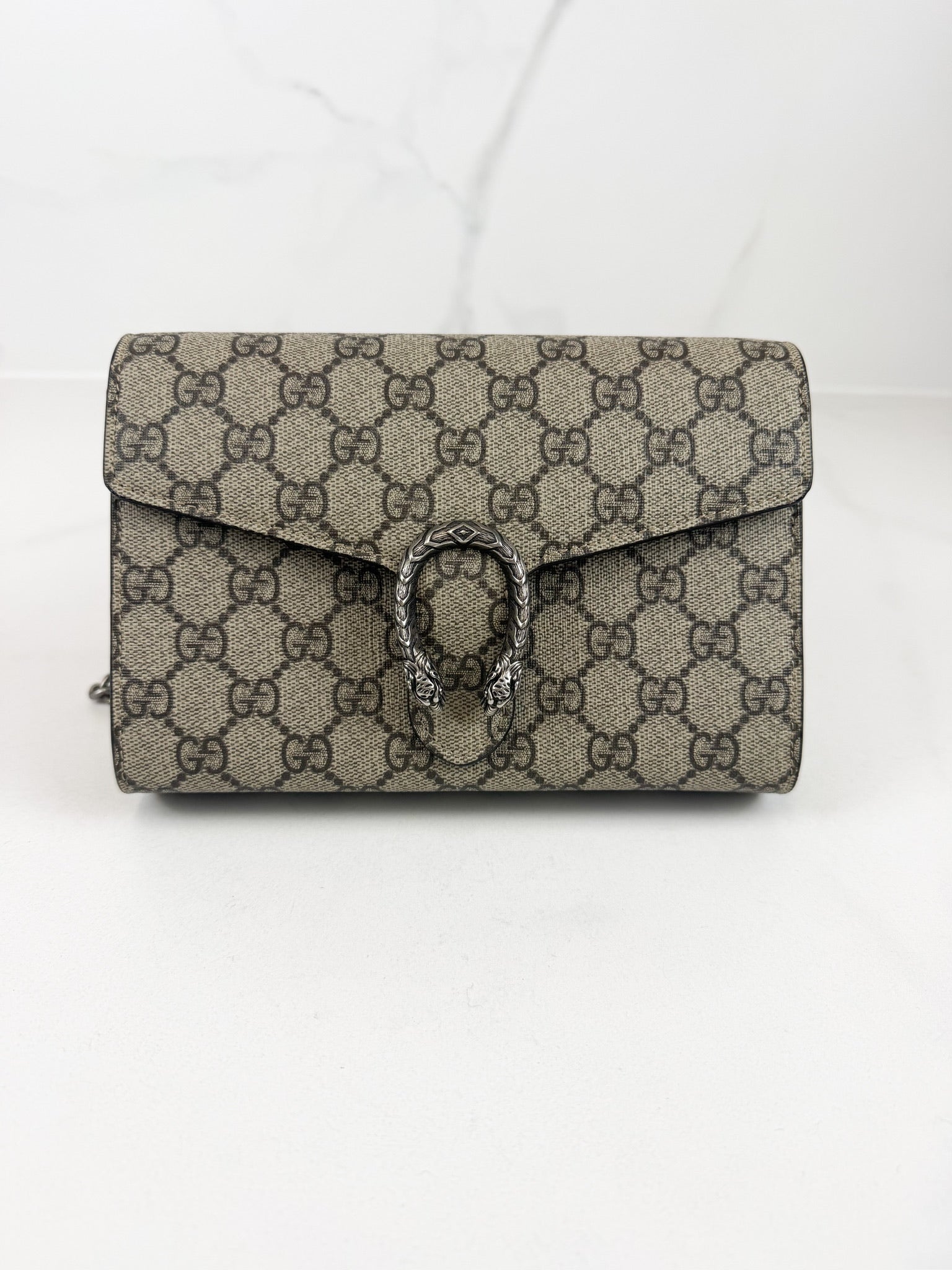 Gucci Dionysus GG Supreme Chain Wallet