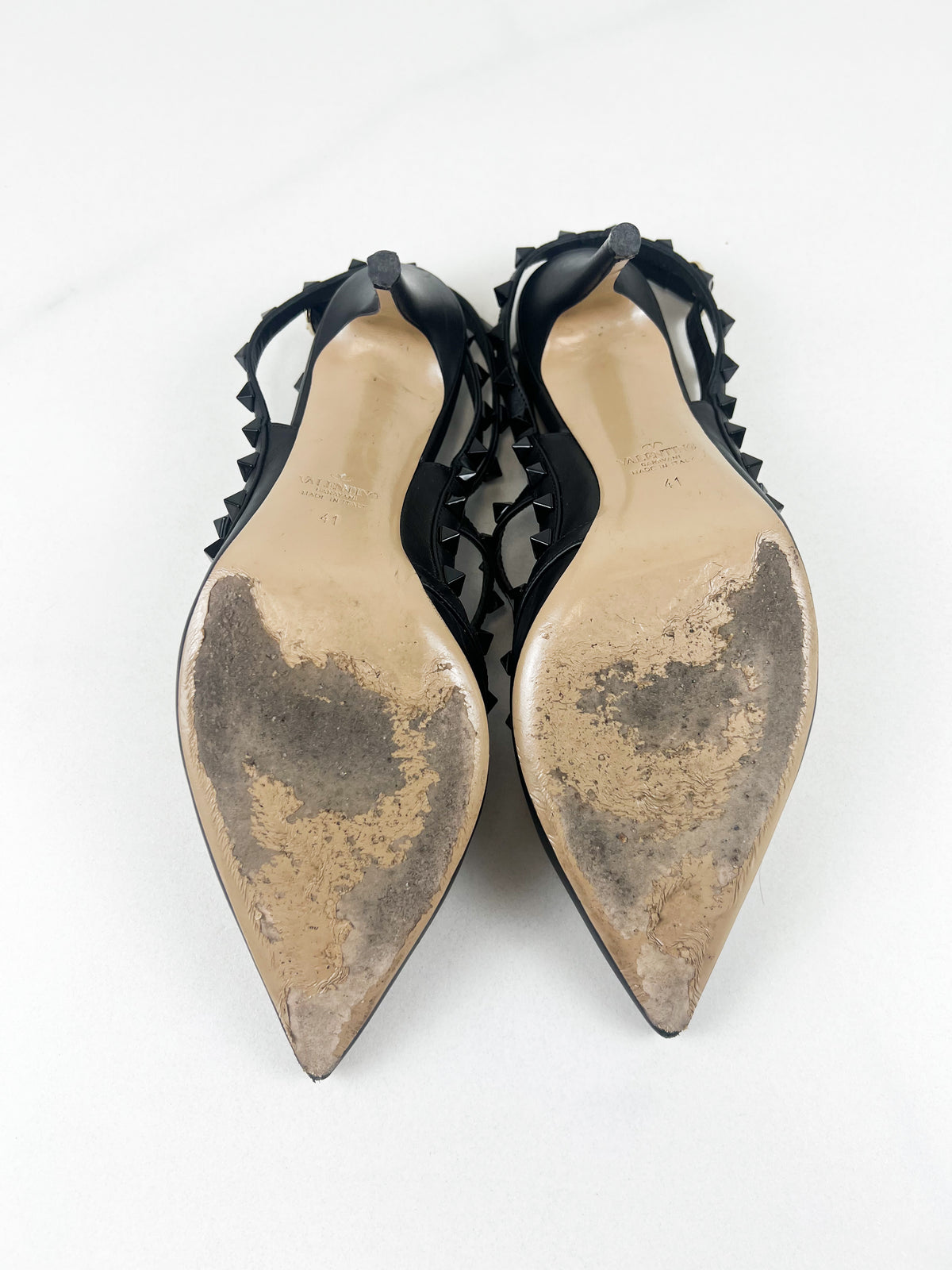 Valentino Garavani Rockstud Caged Pump Size 41