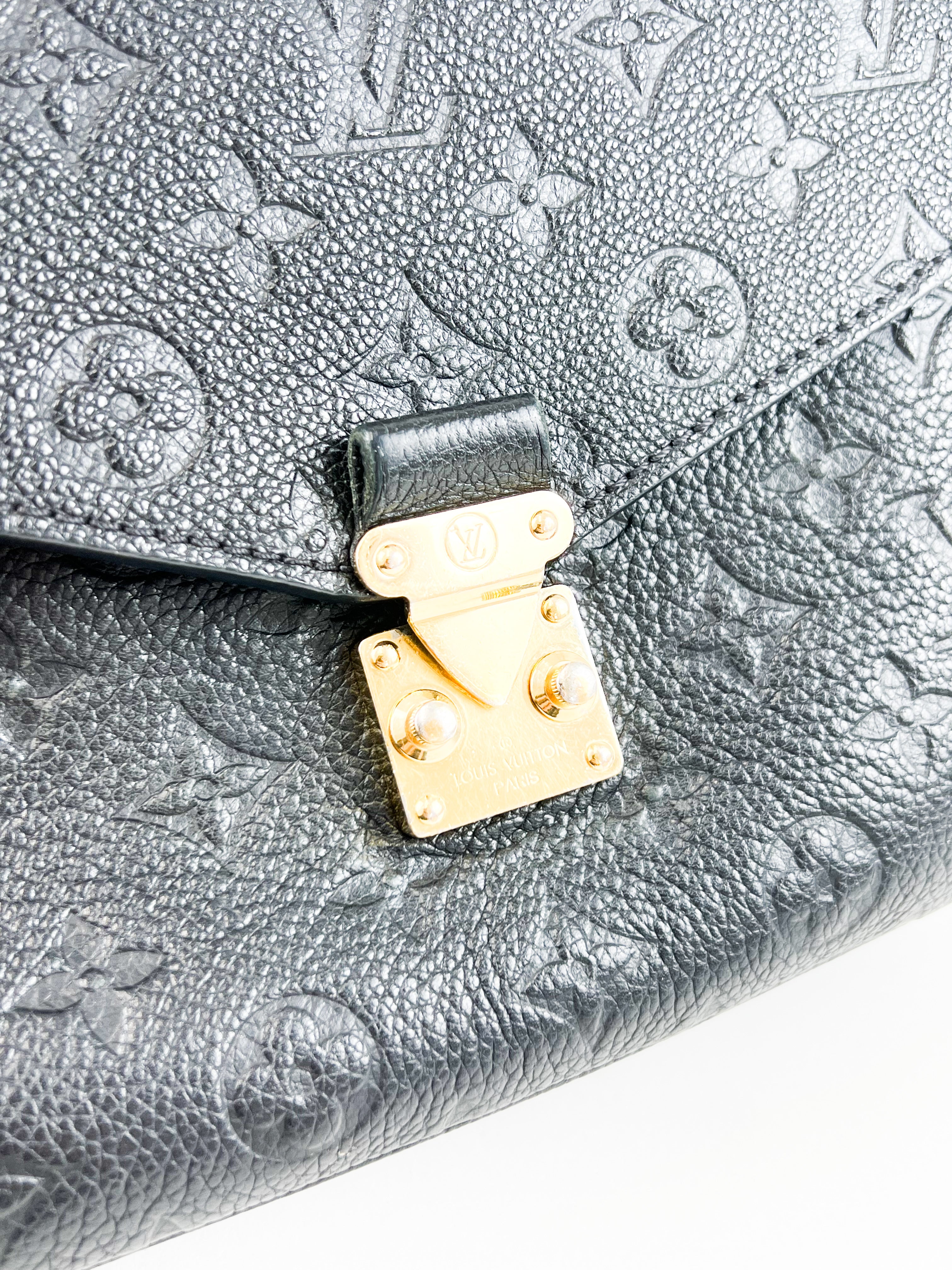 Louis Vuitton Empreinte Black Pochette Metis