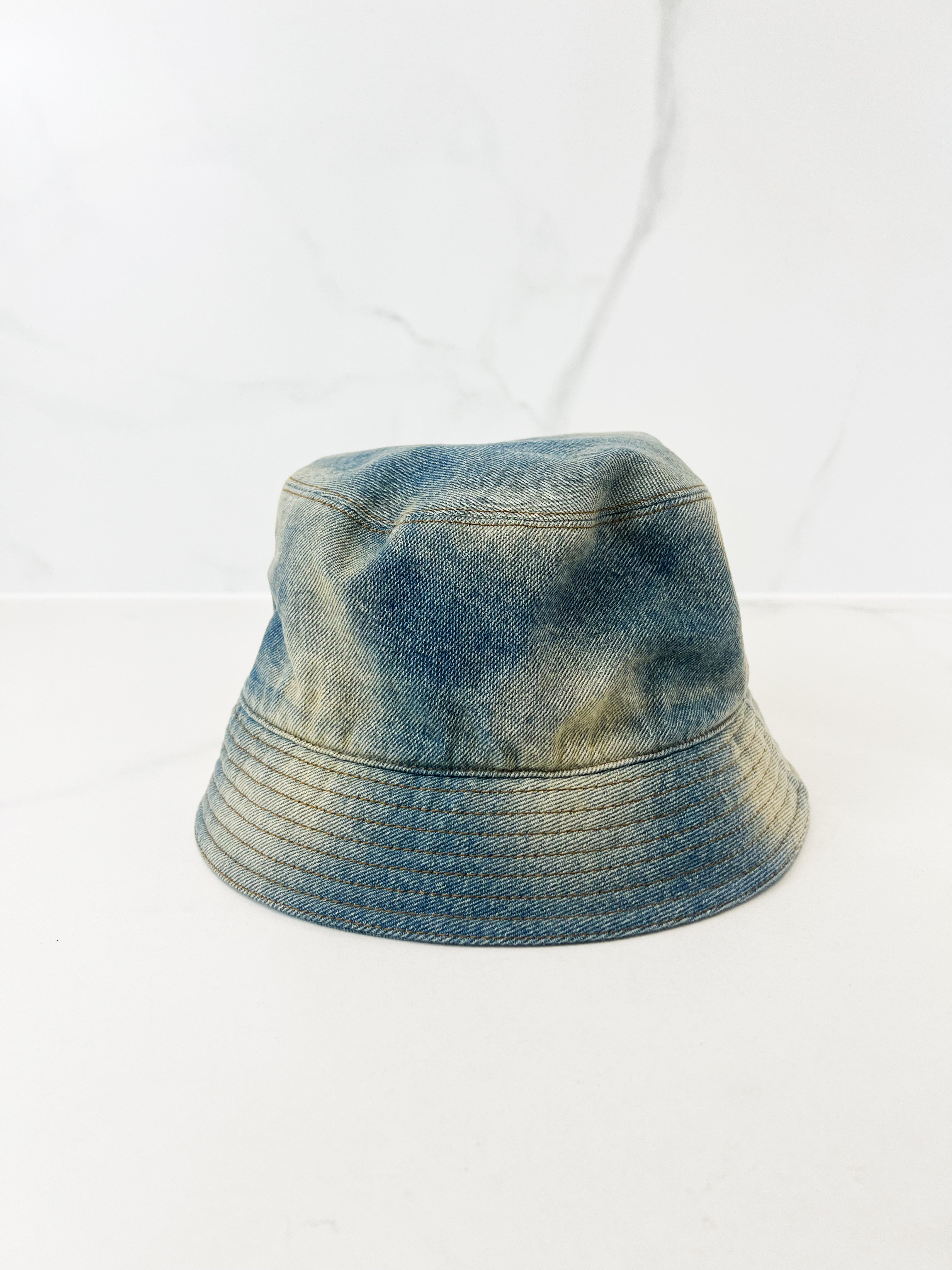 Prada Denim Bucket Hat Size Medium