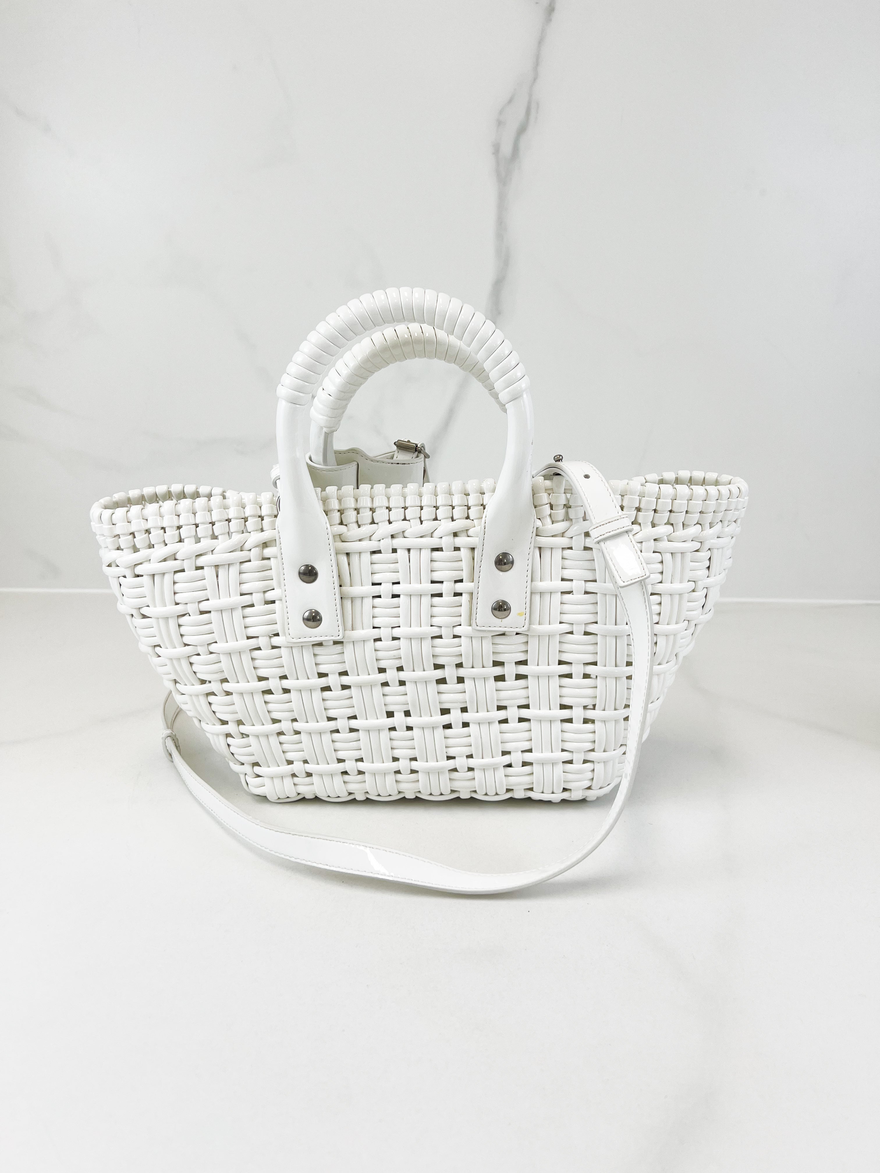 Balenciaga Woven Tote Bag