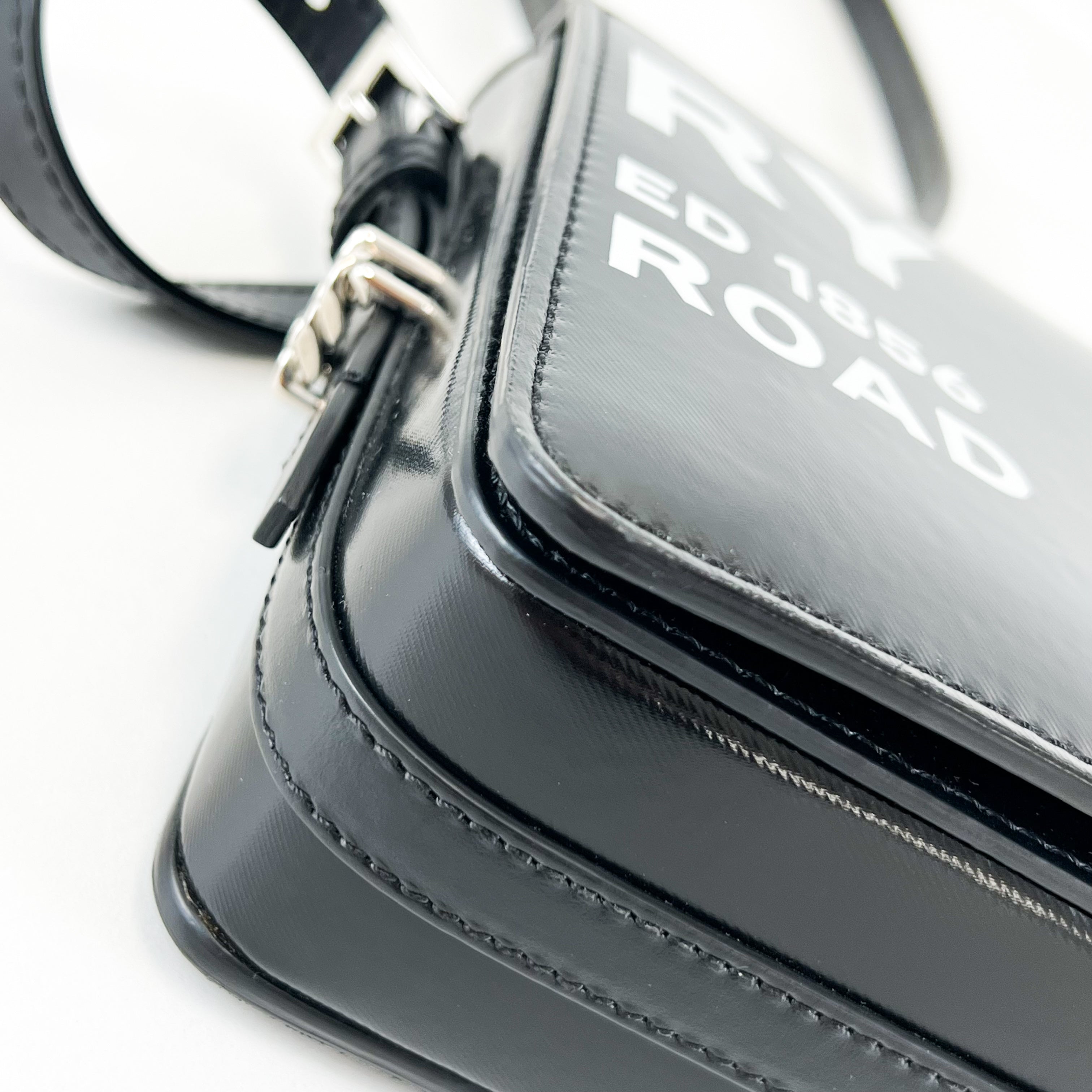 Burberry Black Horseferry Camera Shoulder Bag