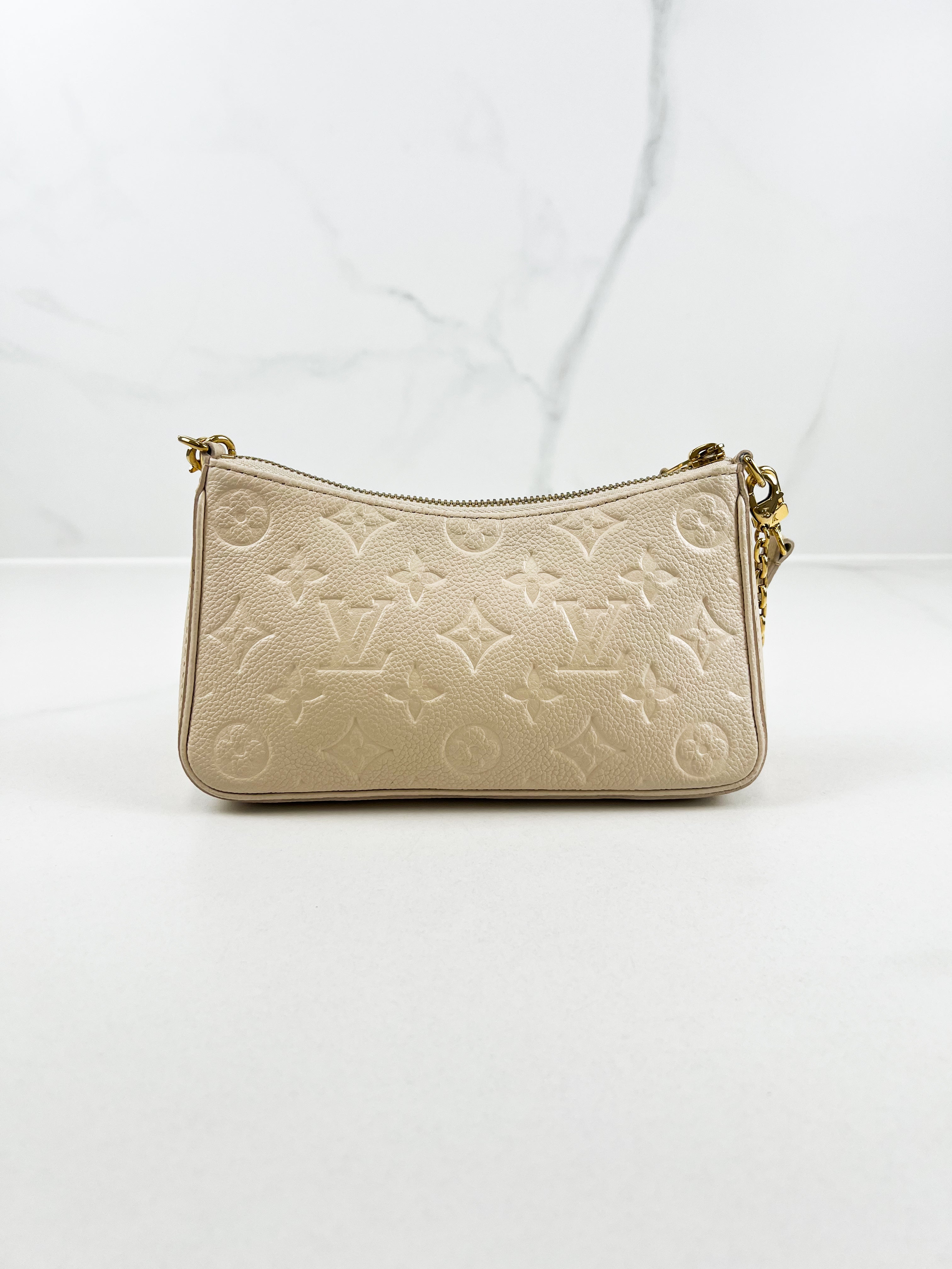 Louis Vuitton Cream Easy Pouch On Strap